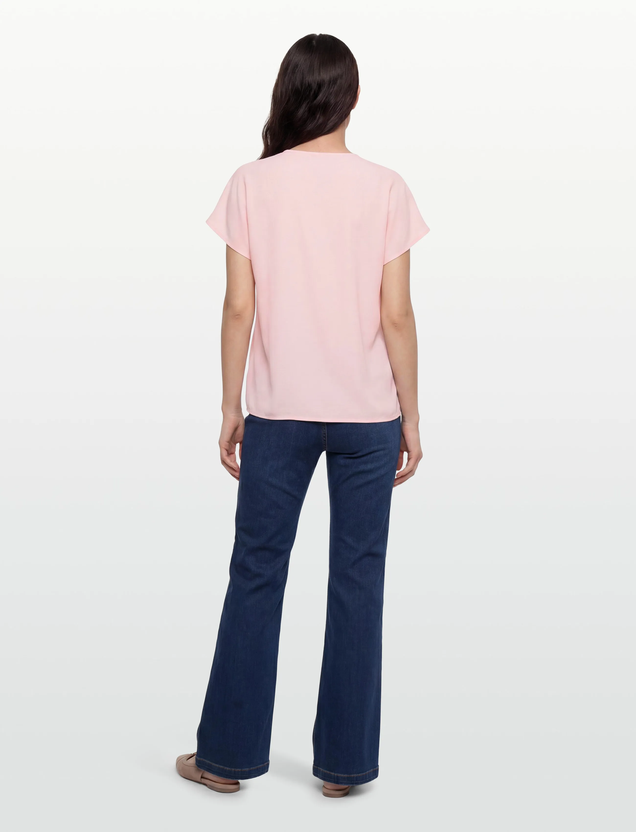 Claire Woman - CWRoksana - Blouse - kurzämlige blusen - pink touch - 4
