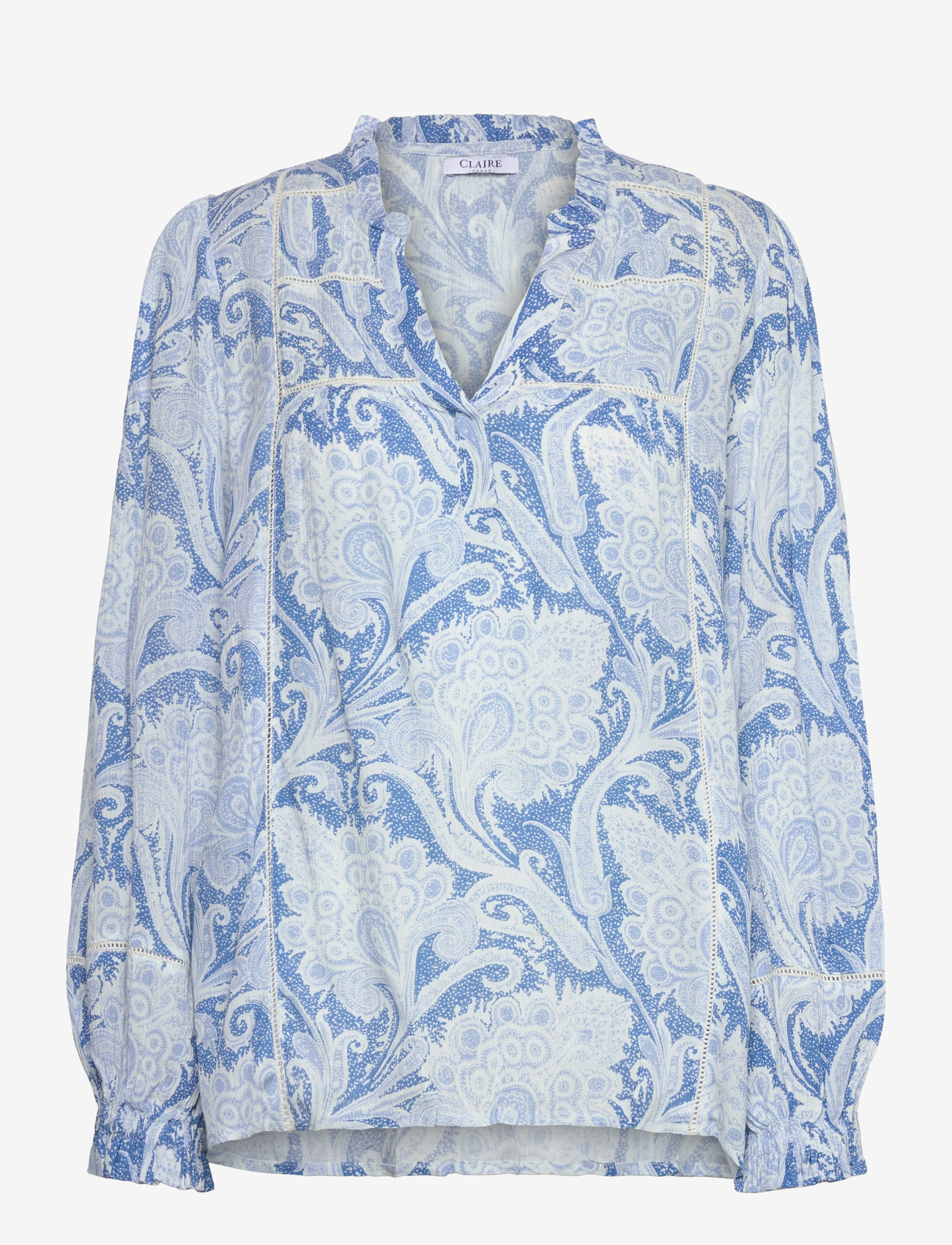 Claire Woman - CWRine - Shirt - langærmede bluser - blue iris - 0