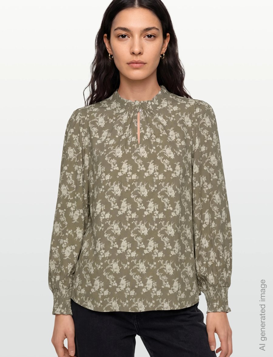 Claire Woman - Shirt CWRaquel Silhouette - langærmede bluser - trekking - 3