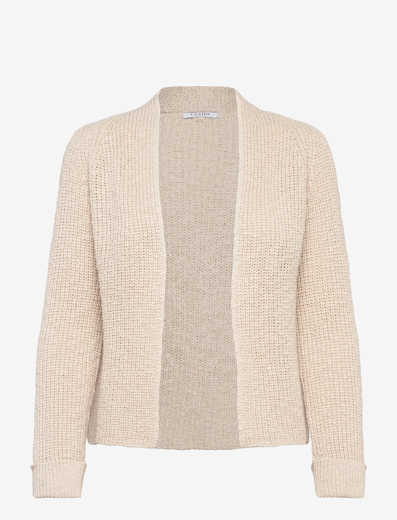 Claire Woman - Cwceline - cardigans - sand stone - 0