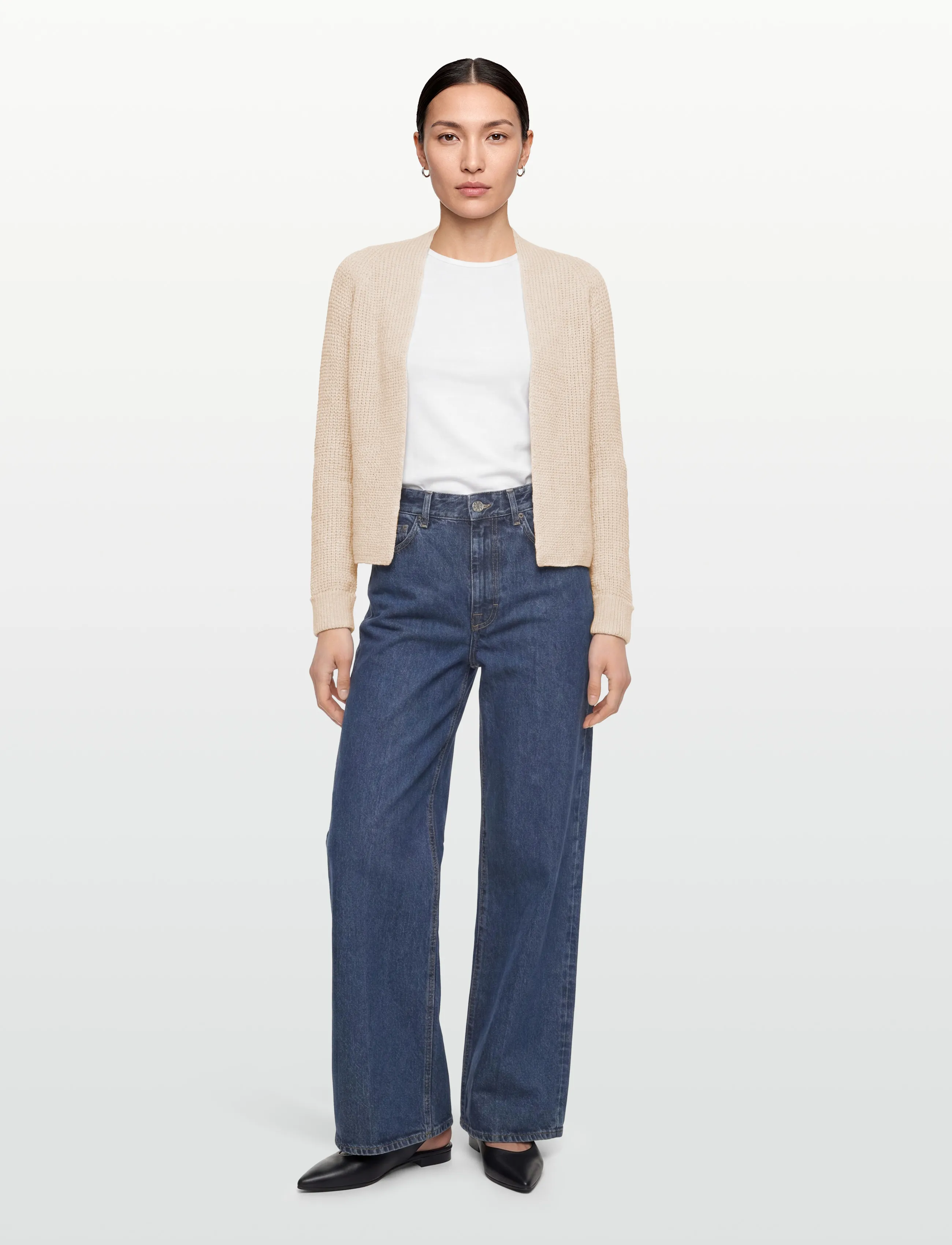 Claire Woman - CWCeline - gilets - sand stone - 0