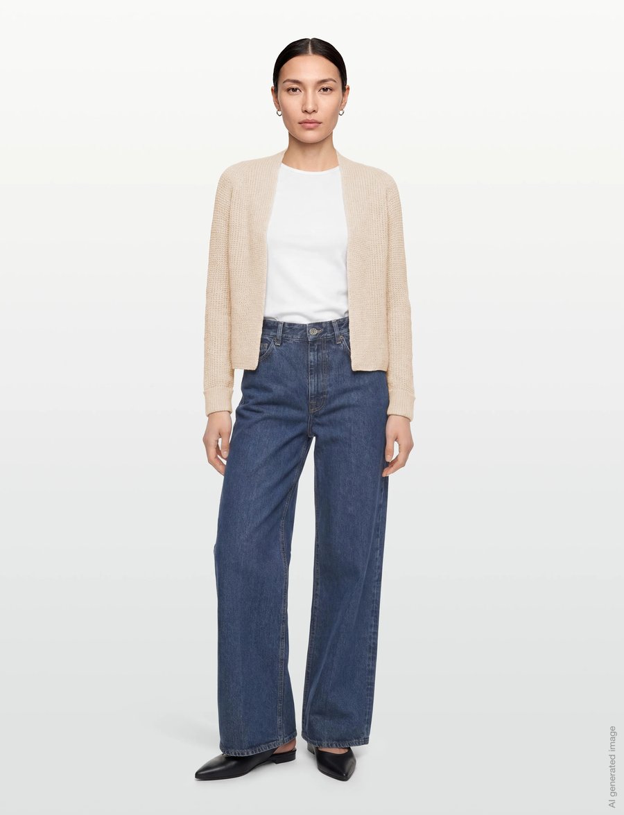 Claire Woman - CWCeline - gilets - sand stone - 0