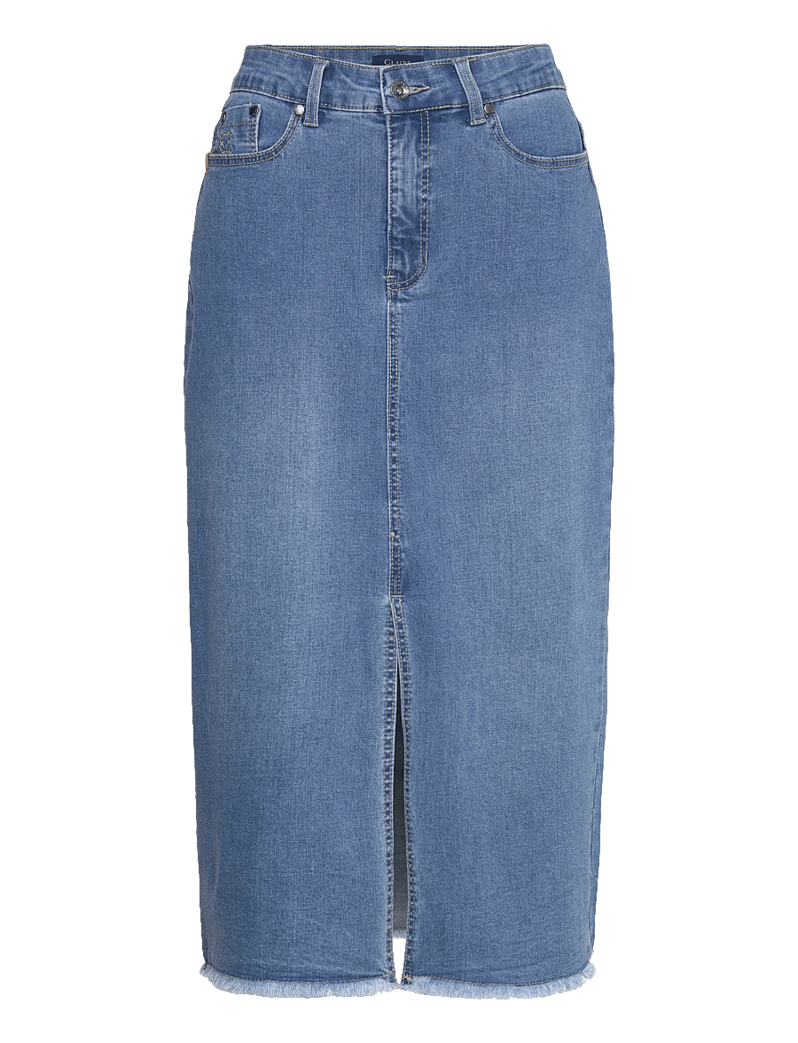 Claire Woman - CWNedda - Skirt - light blue denim - 0