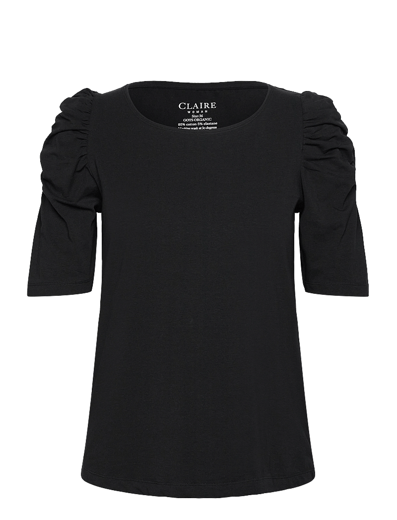 Claire Woman - Cwadrienne - t-shirts - black - 0