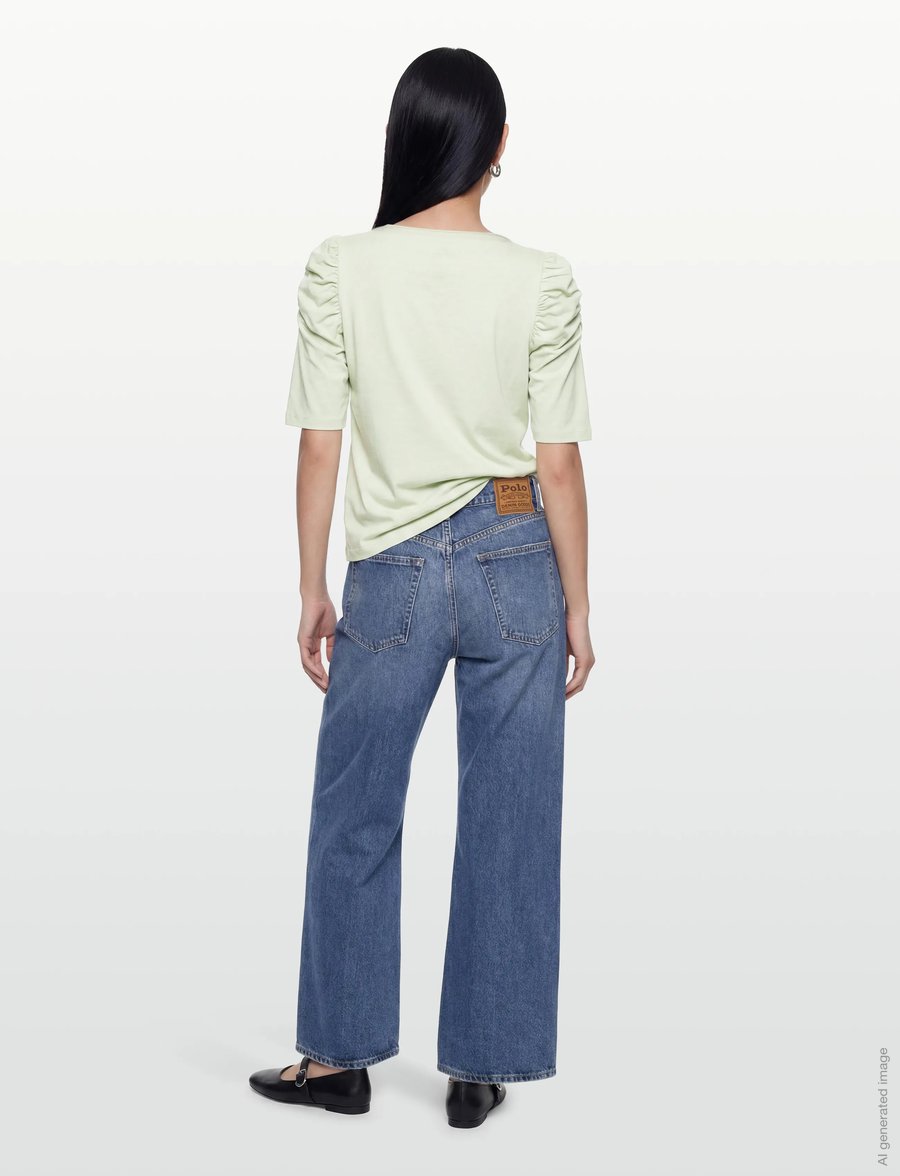 Claire Woman - Cwadrienne - t-shirts - pale aqua - 4