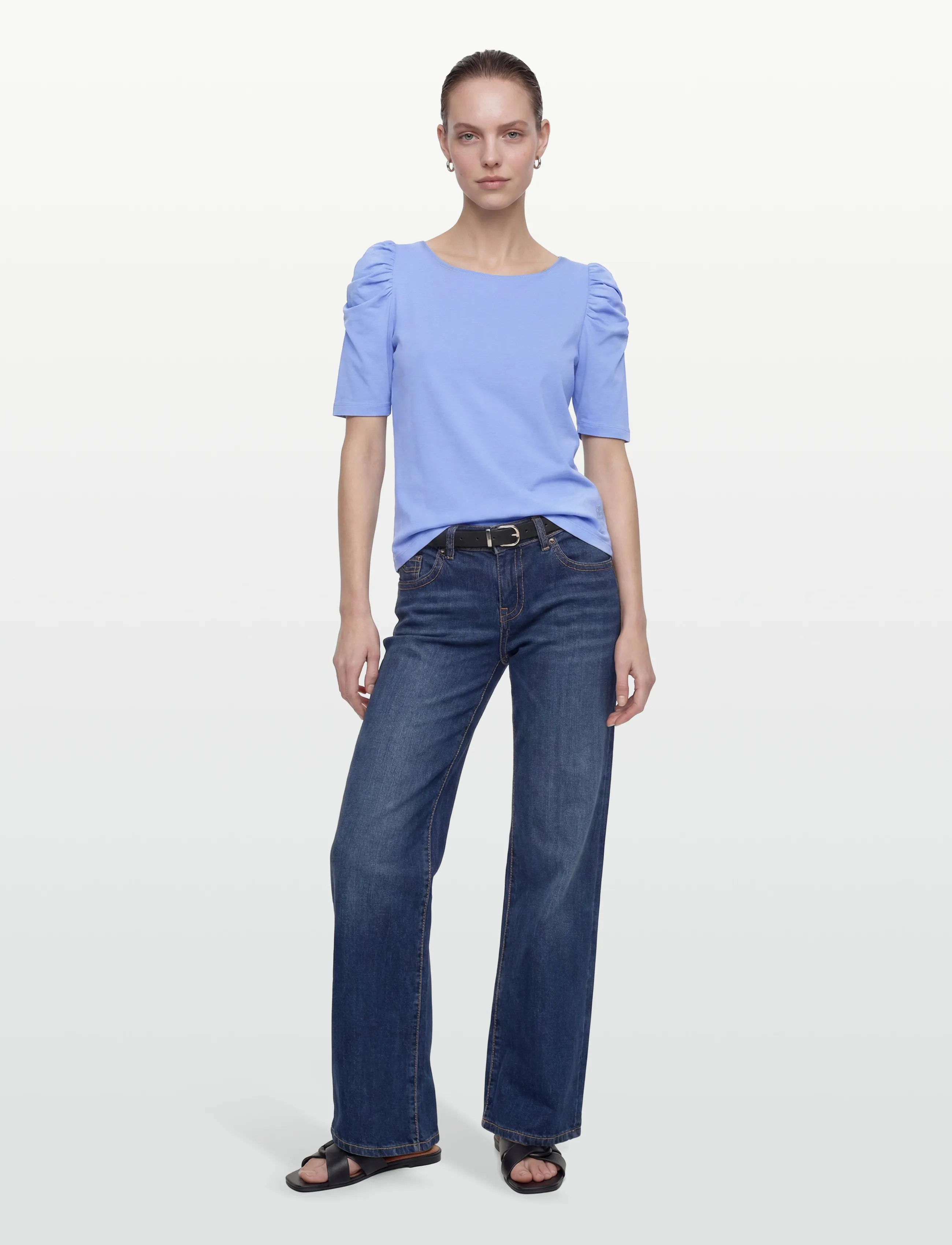 Claire Woman Cwadrienne - T-Shirts & Tops - VISTA BLUE / blue