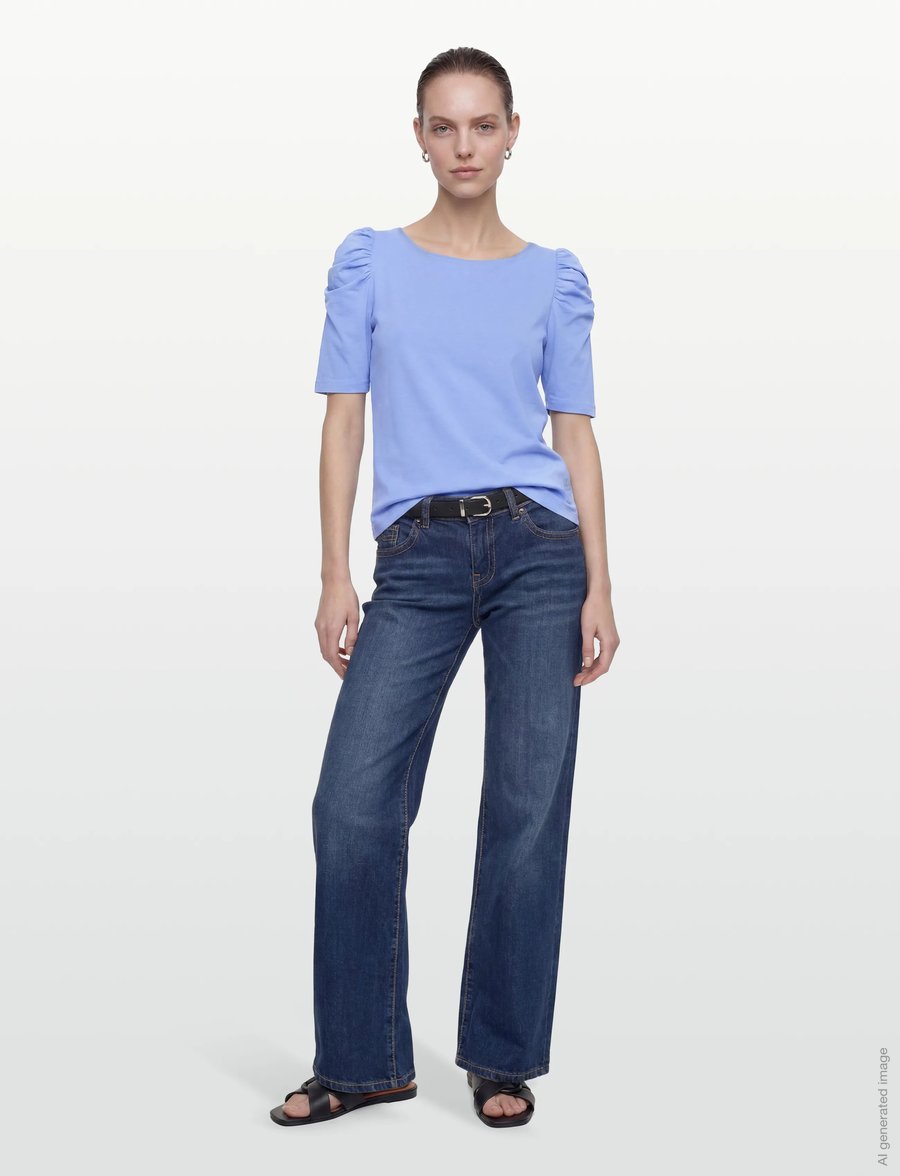 Claire Woman - Cwadrienne - t-shirts - vista blue - 0