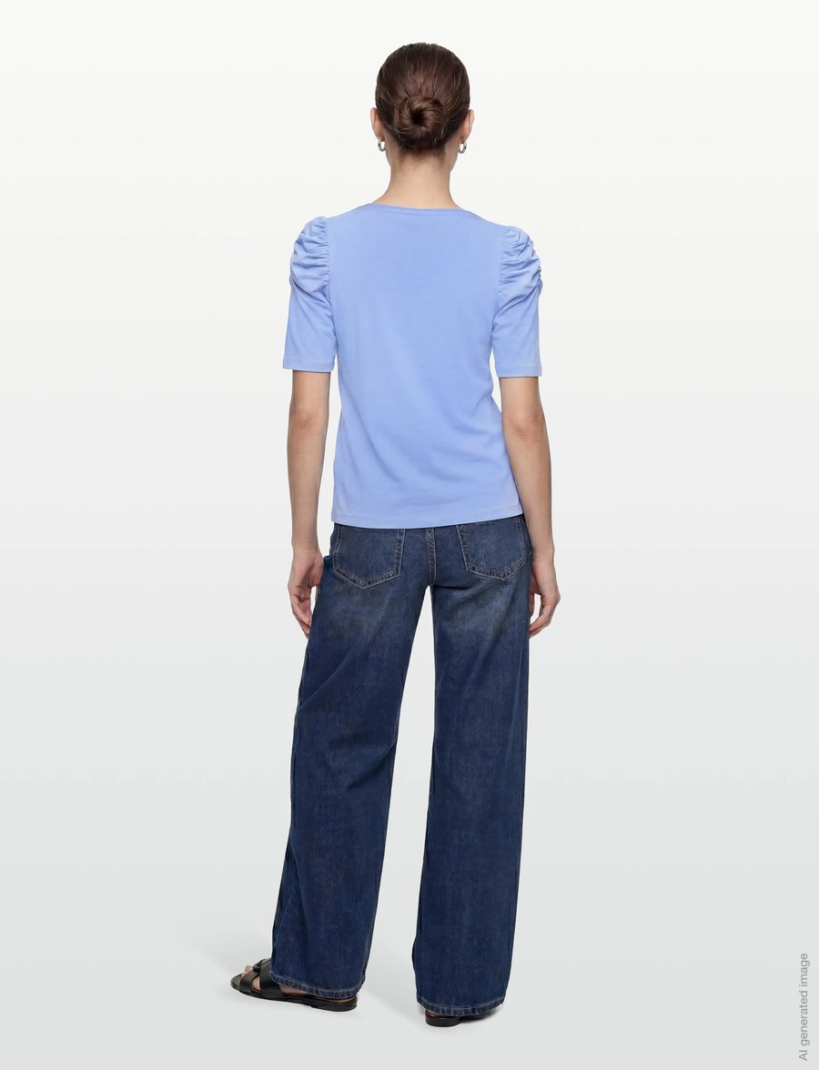 Claire Woman - Cwadrienne - t-shirts - vista blue - 4