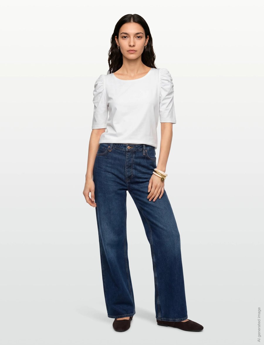 Claire Woman - Cwadrienne - t-shirts - white - 0