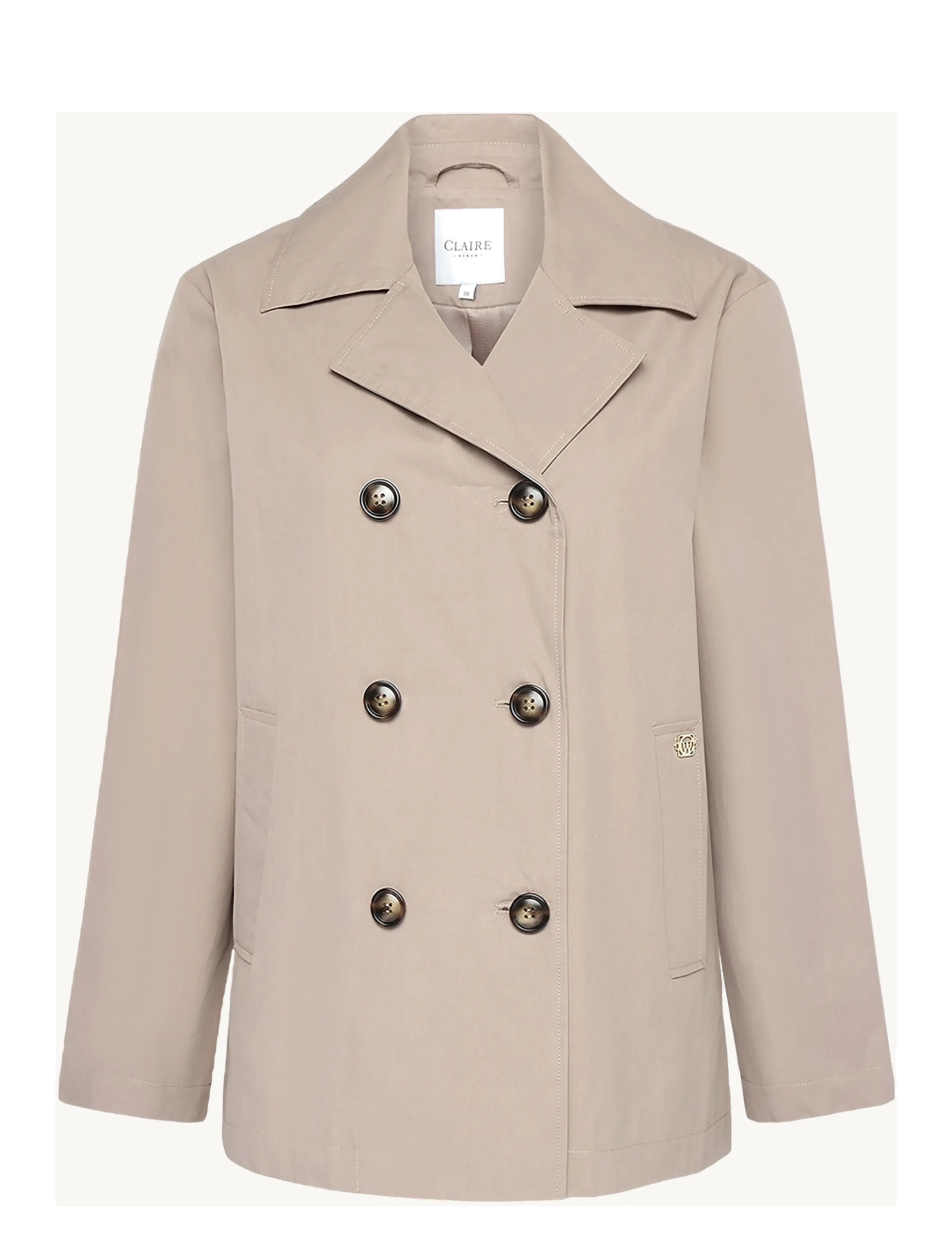 Claire Woman CWOdelle - Hverdags stil - FOSSIL / beige