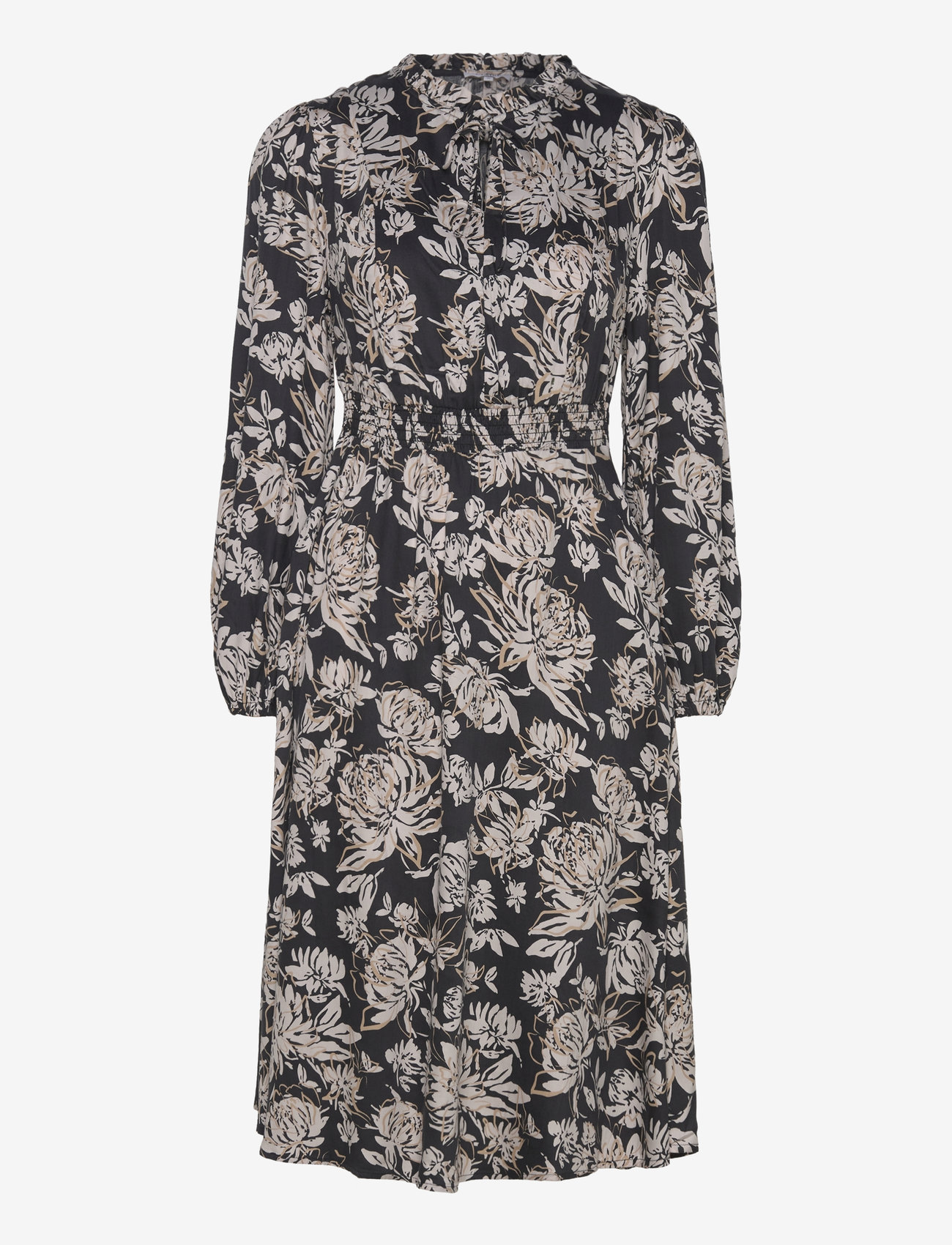 Claire Woman - CWDotta - Dress - midiklänningar - black - 0