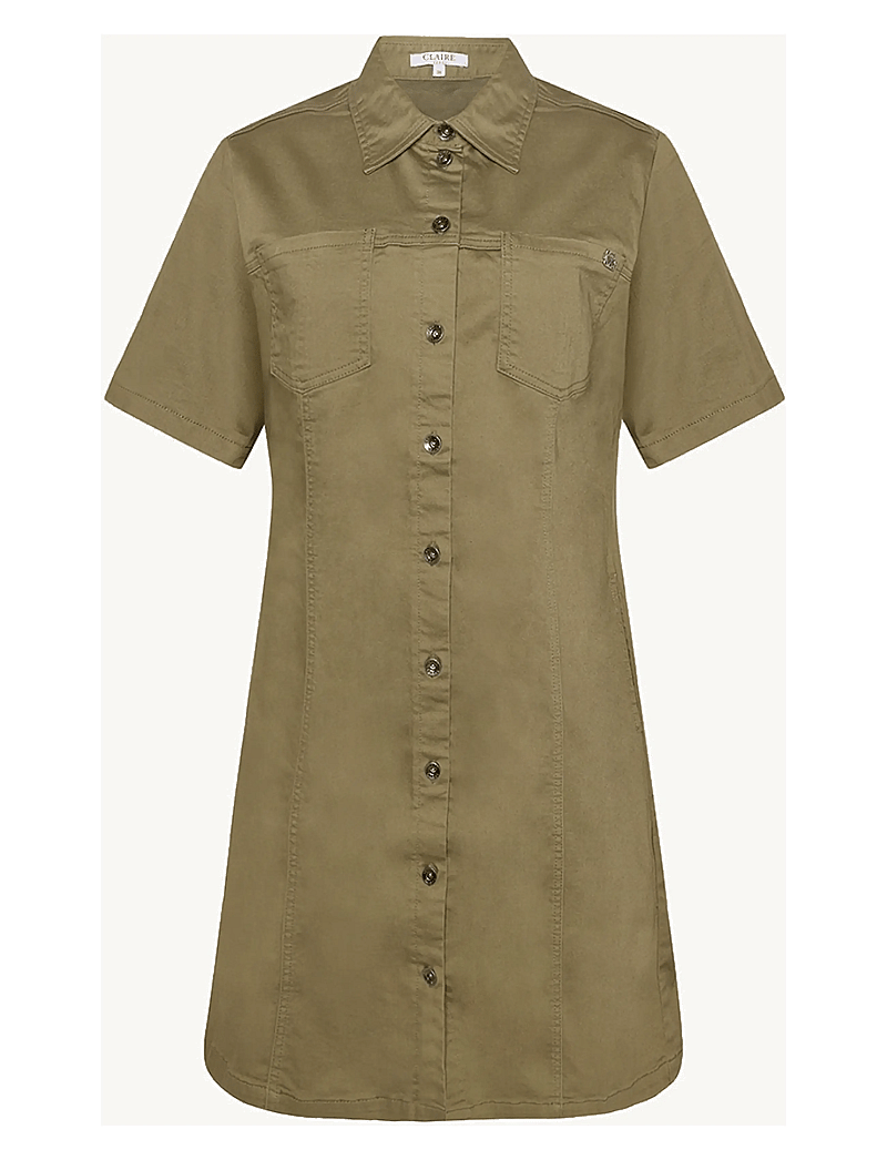 Claire Woman - CWDanee - Dress - skjortklänningar - trekking - 0