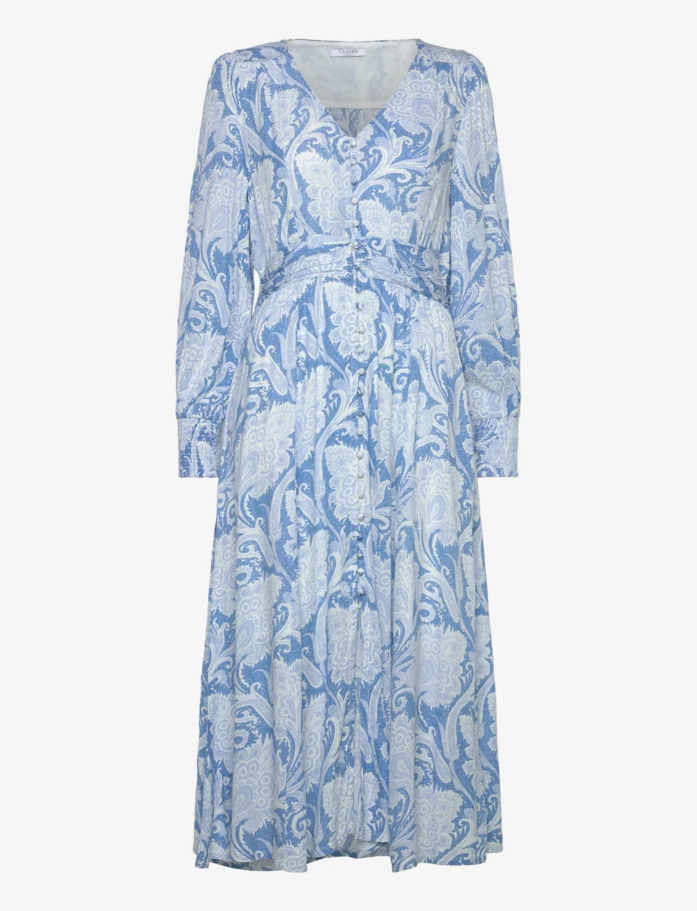 Claire Woman - CWDalinda - Dress - sommarklänningar - blue iris - 0