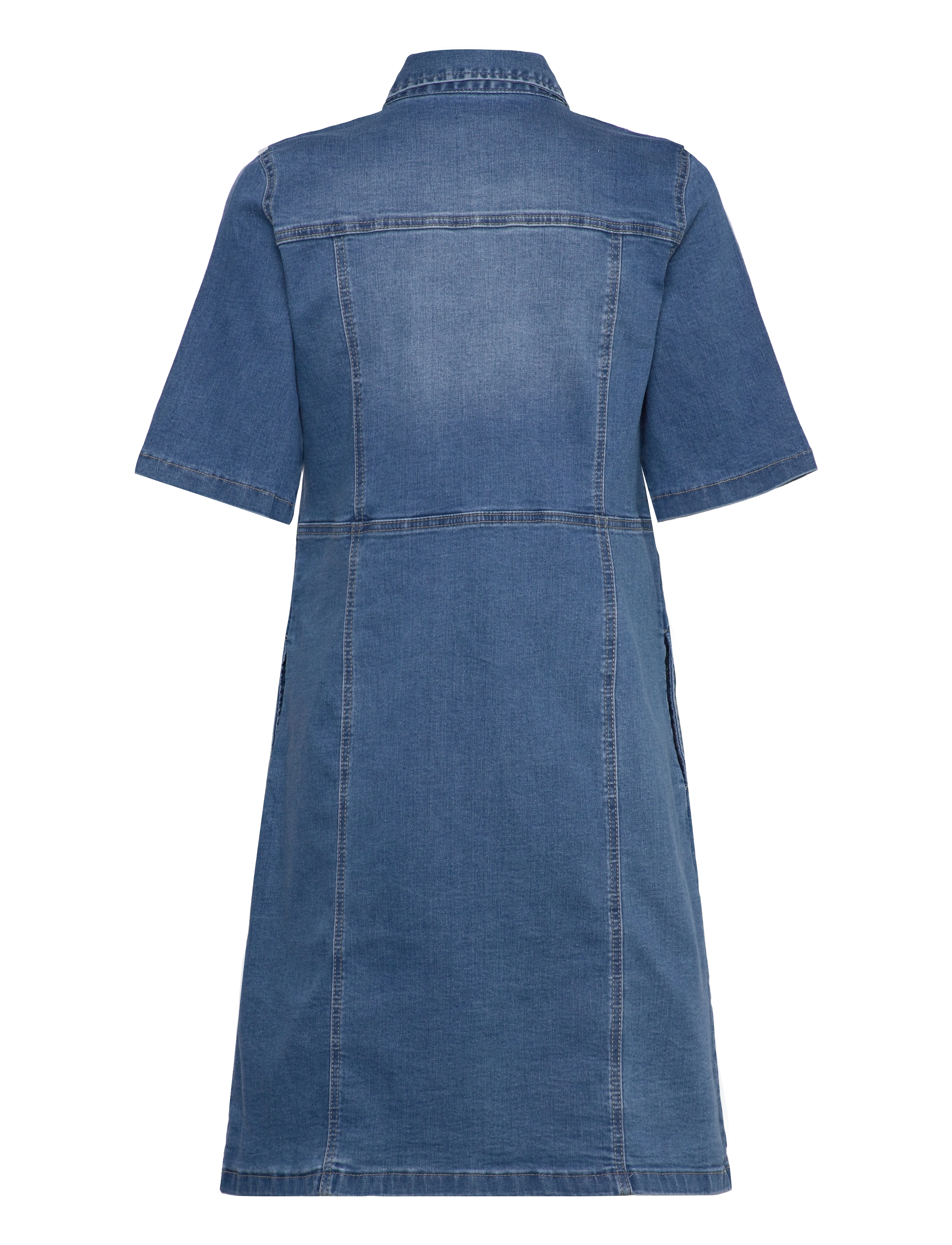 Claire Woman - CWDaisymariia - Dress - light blue denim - 1