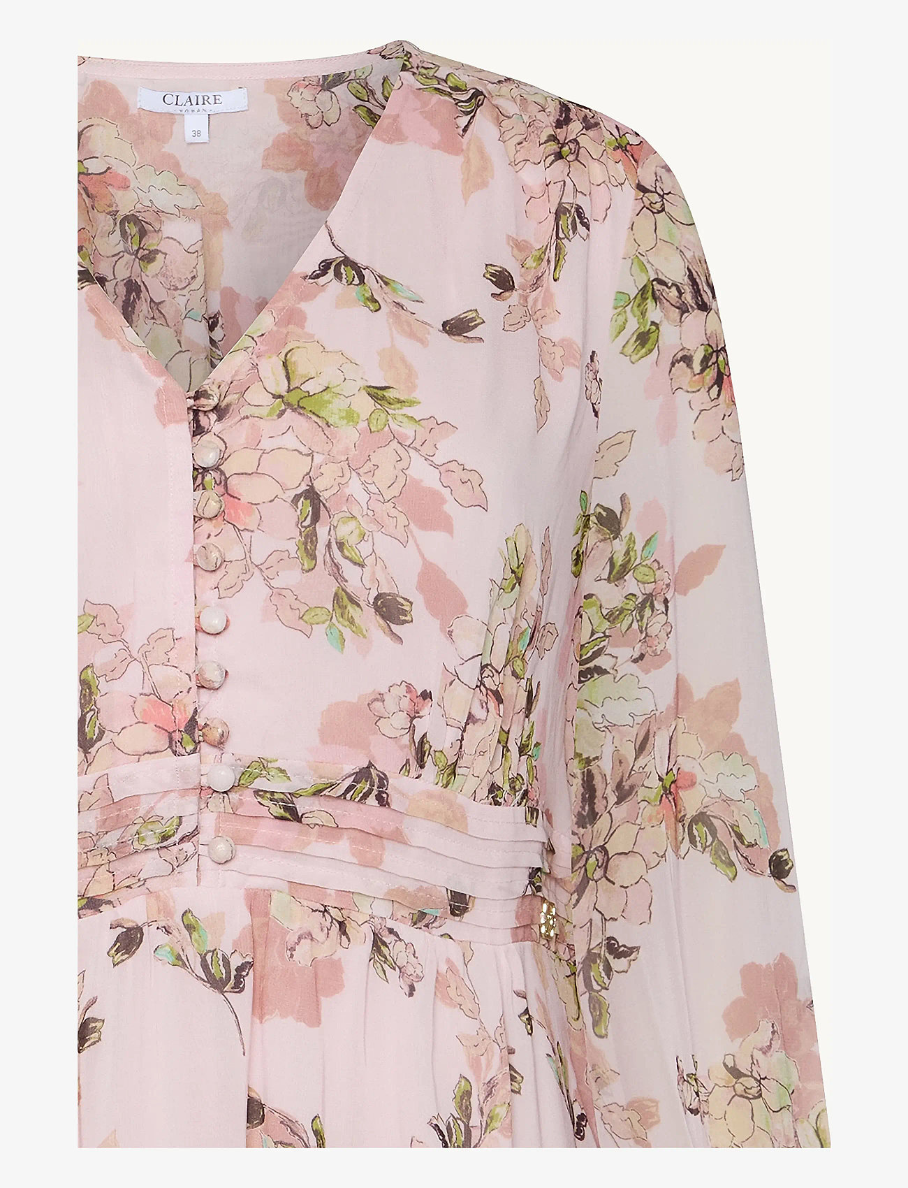 Claire Woman - CWDjana - Dress - midi kjoler - pink touch - 1