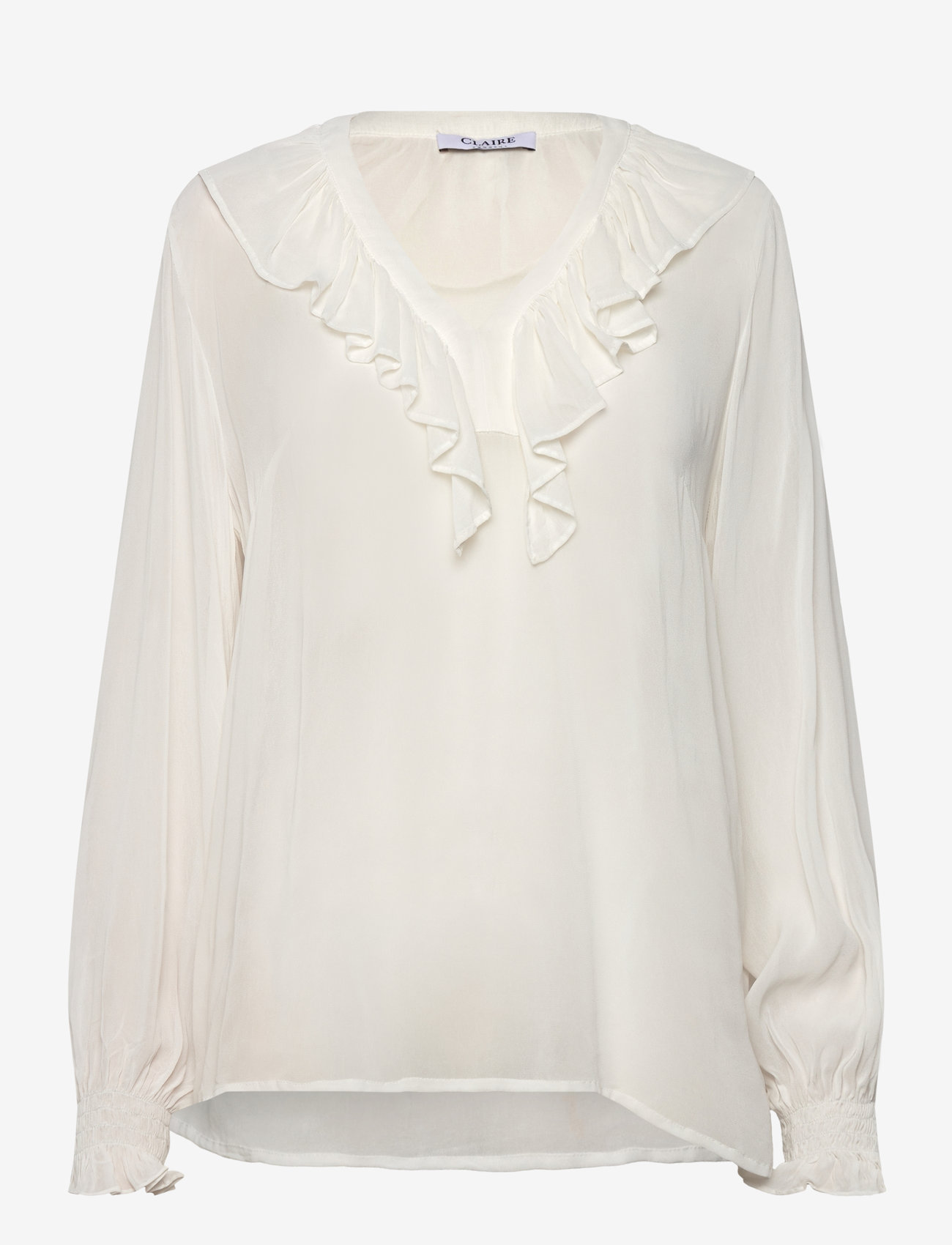 Claire Woman - CWRicheloa - Shirt - langærmede bluser - ivory - 0