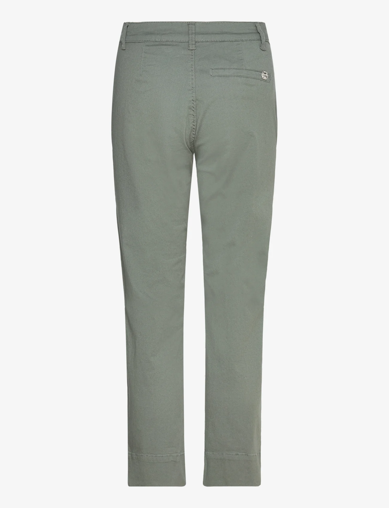 Claire Woman - Thareza - Trousers - chino püksid - olive dust - 1