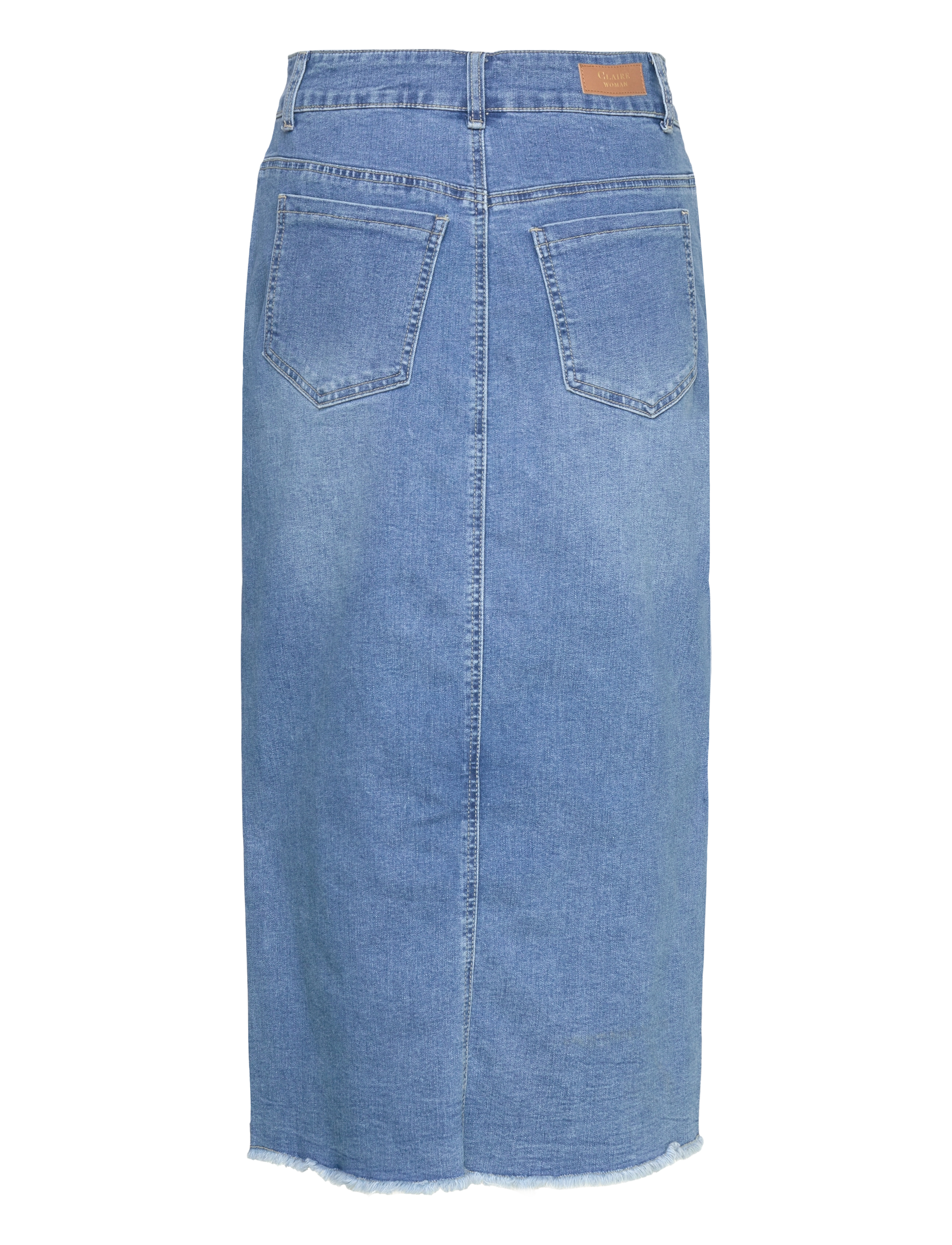 Claire Woman - Nedda - Skirt - blue denim - 1