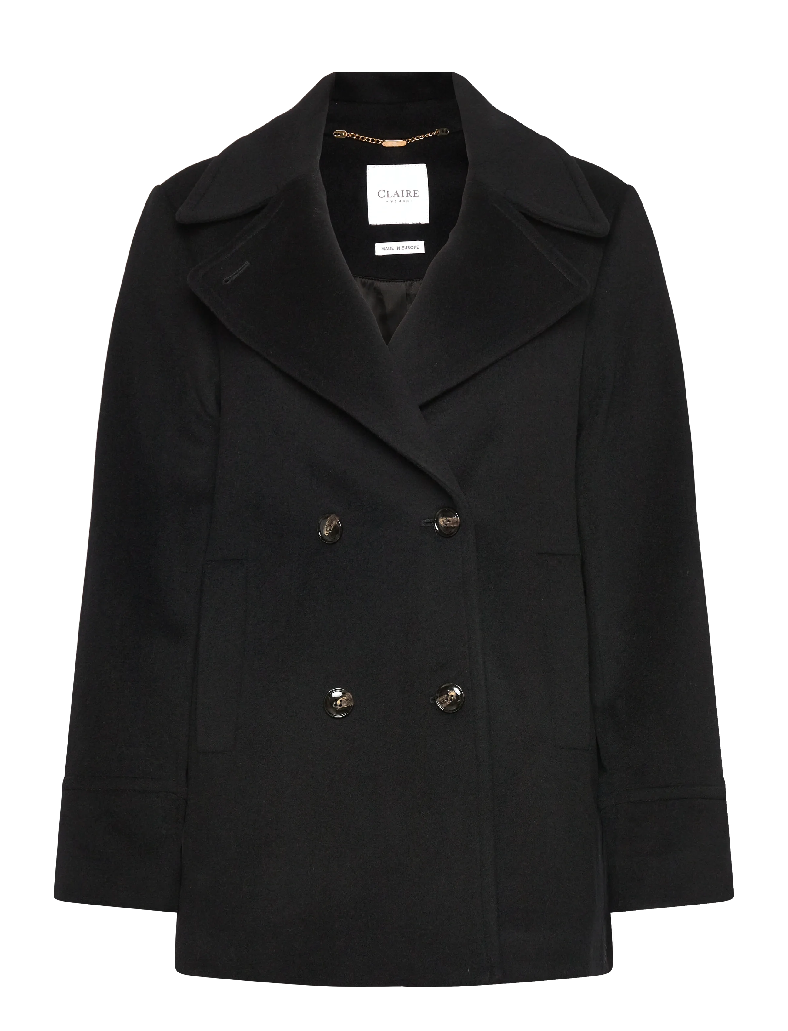 Claire Woman Cwocie - Mäntel - BLACK / black