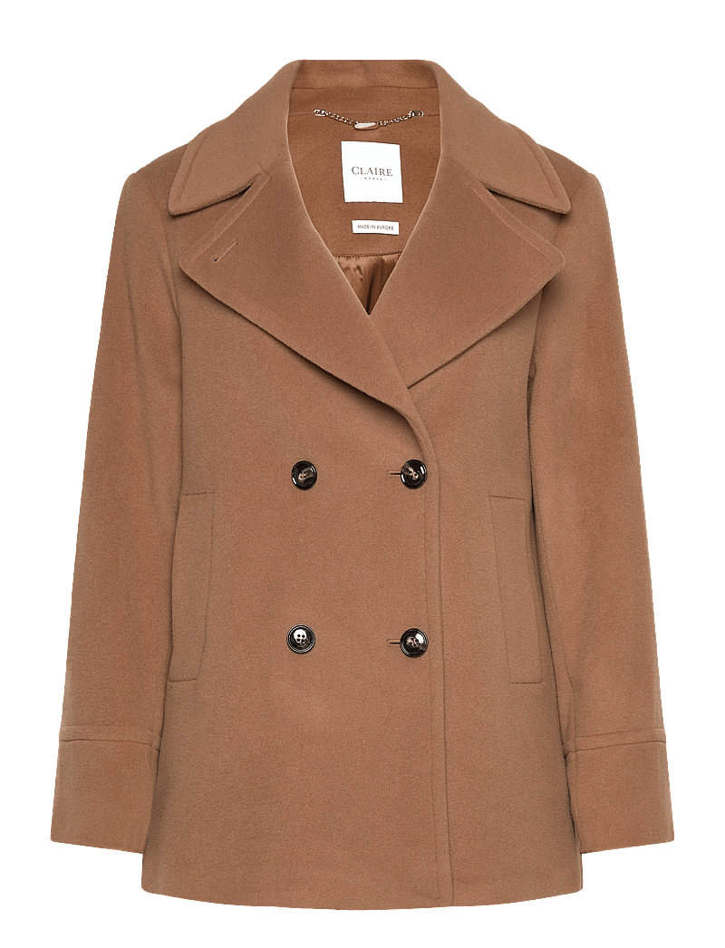 Claire Woman - Cwocie - vinterjackor - cappucino - 1