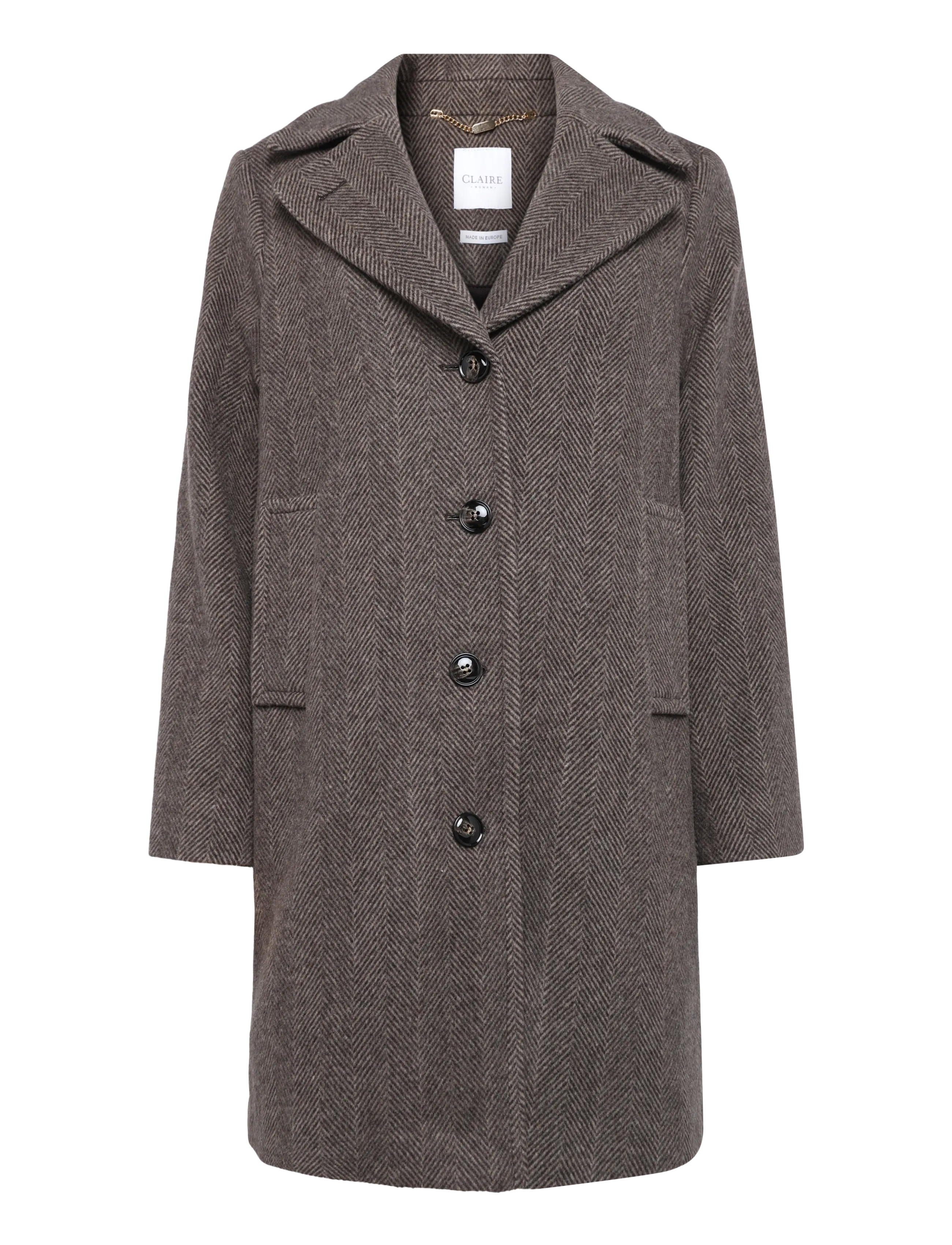Claire Woman CWOctober - Vinterjakker - FALCON MELANGE / brown