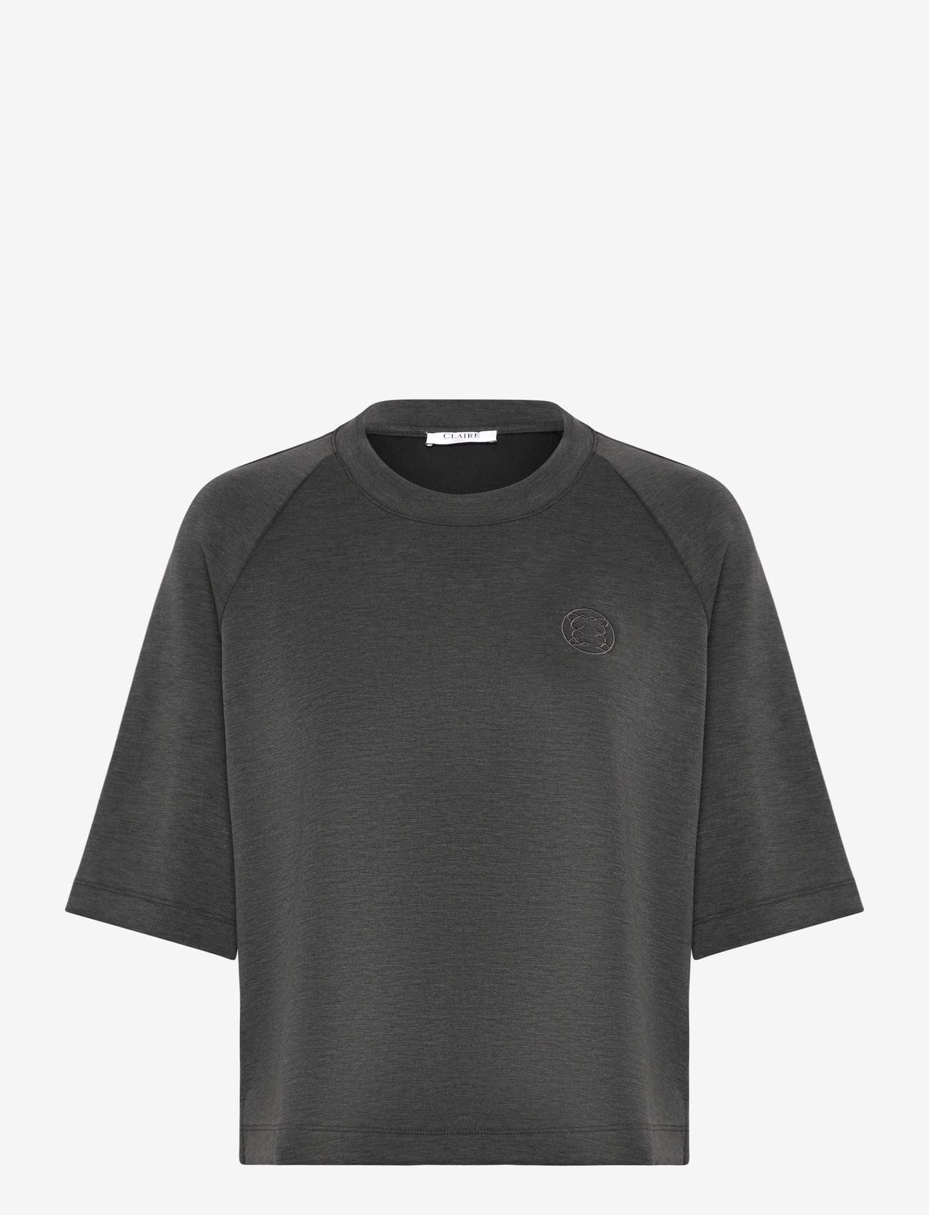 Claire Woman - CWAnnemarie - t-särgid - dark grey melange - 0