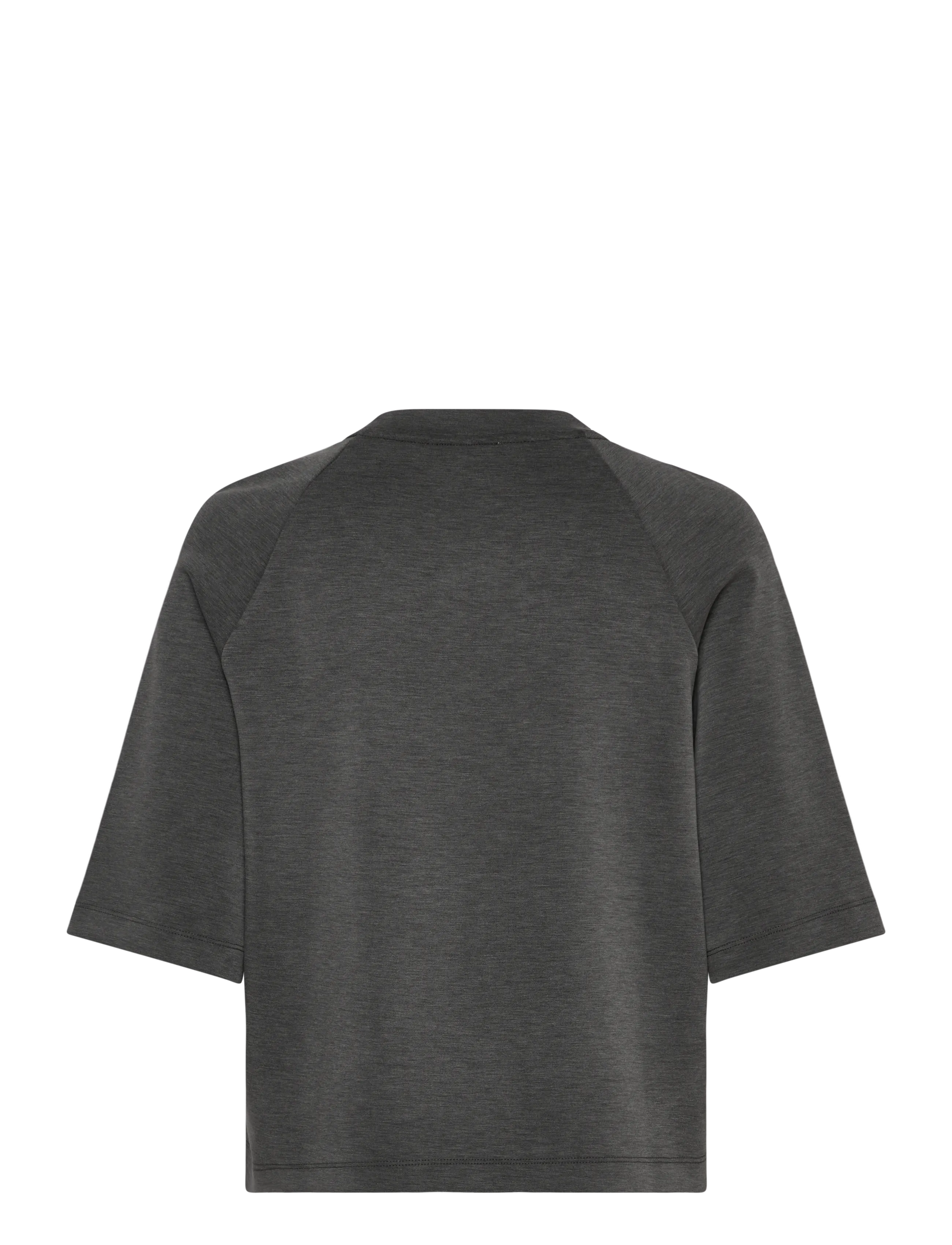 Claire Woman - CWAnnemarie - t-shirts - dark grey melange - 2