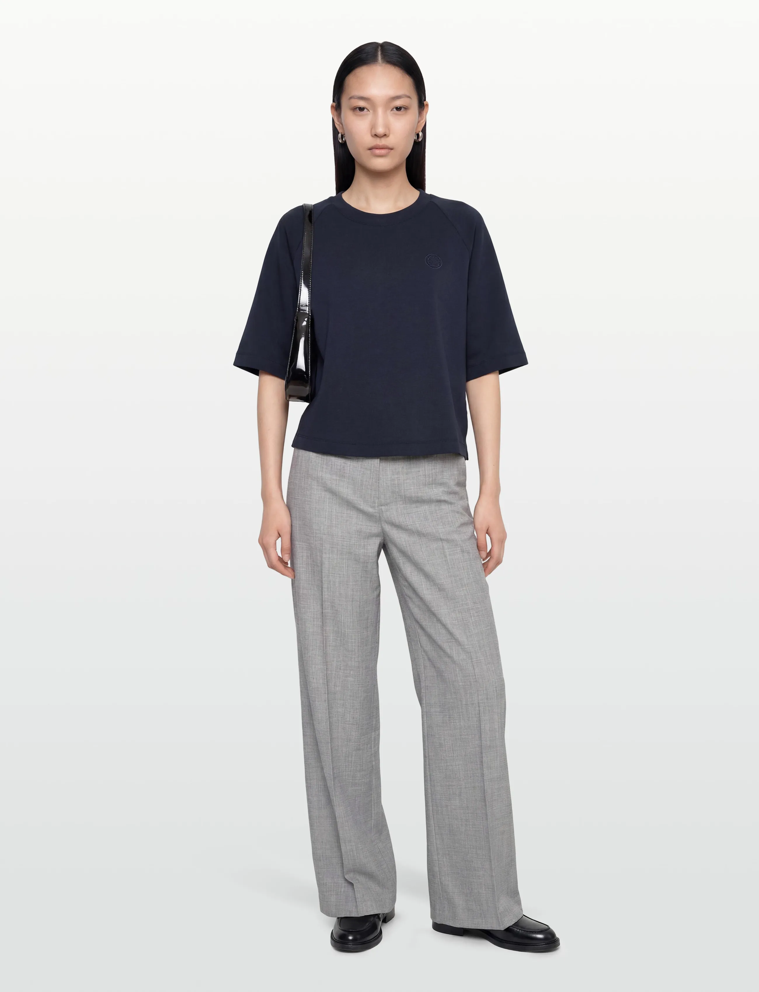 Claire Woman CWAnnemarie - T-shirts & Toppe - DARK NAVY / navy
