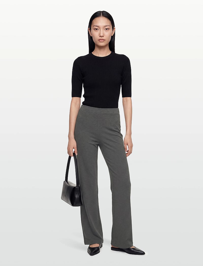 Claire Woman - CWTienna - schlaghose - dark grey melange - 0