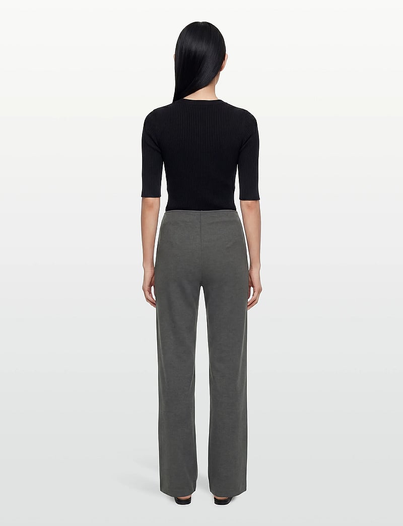 Claire Woman - CWTienna - schlaghose - dark grey melange - 4