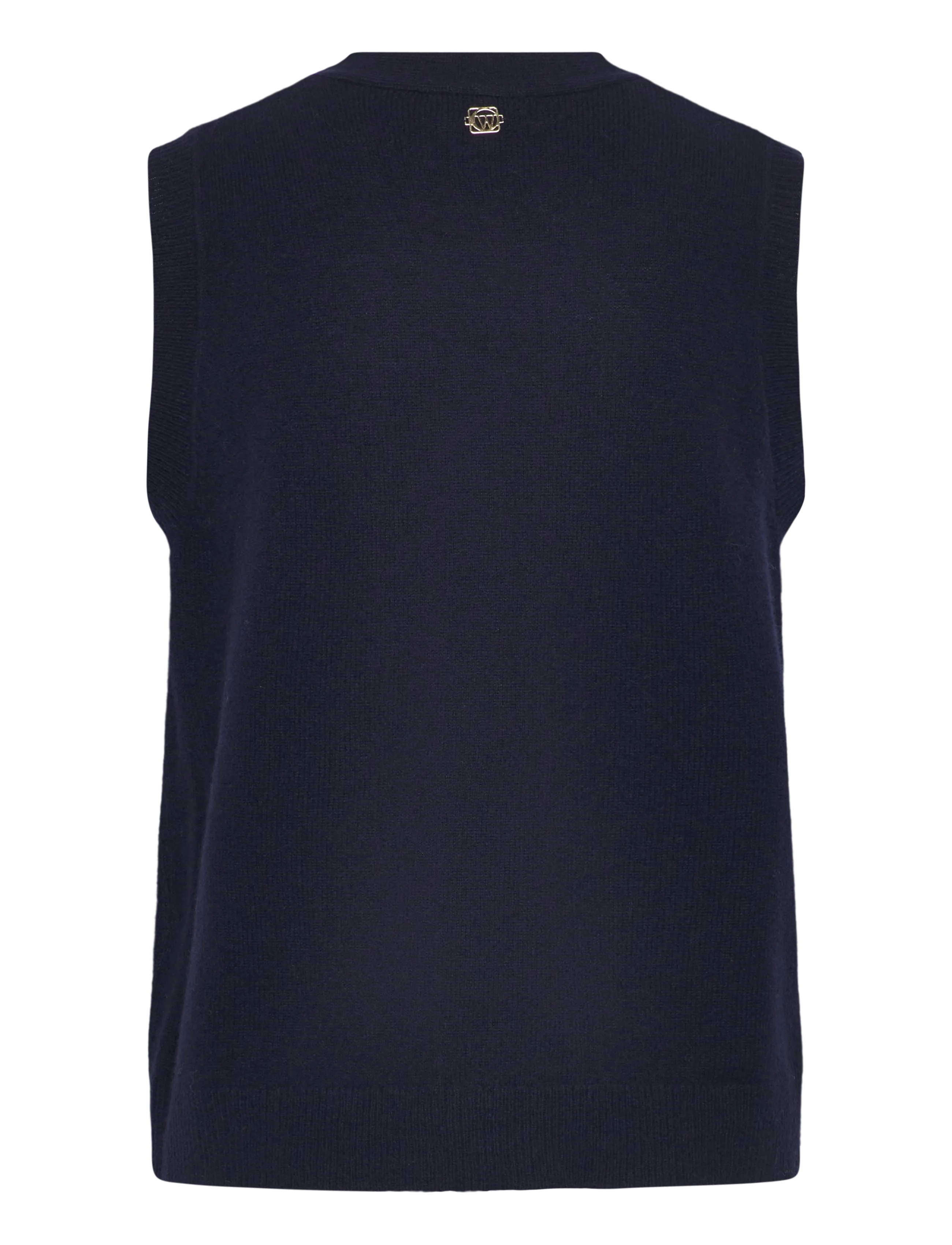 Claire Woman - CWEllie - stickade västar - dark navy - 2