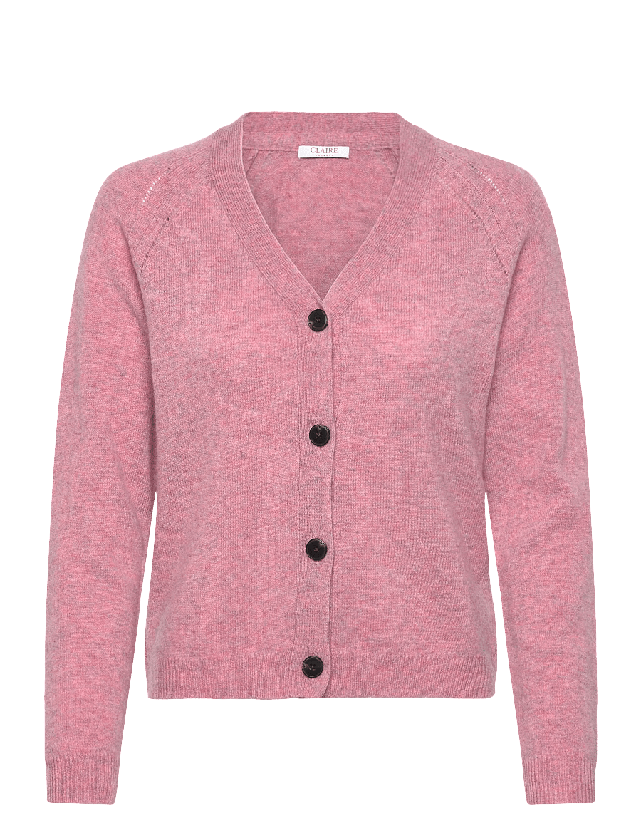 Claire Woman - CWCaila - cardigans - rose wine melange - 1