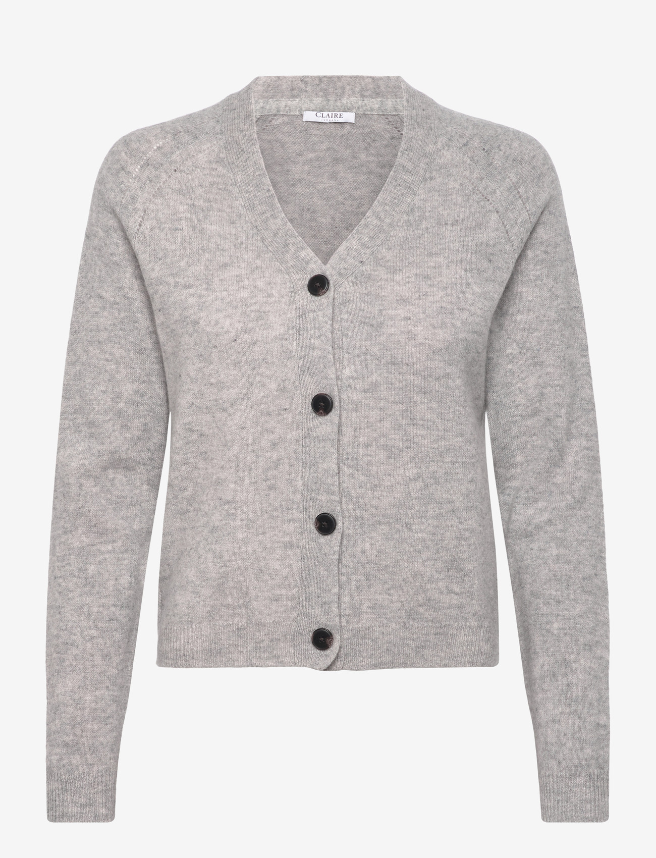 Claire Woman - CWCaila - koftor - soft grey melange - 0