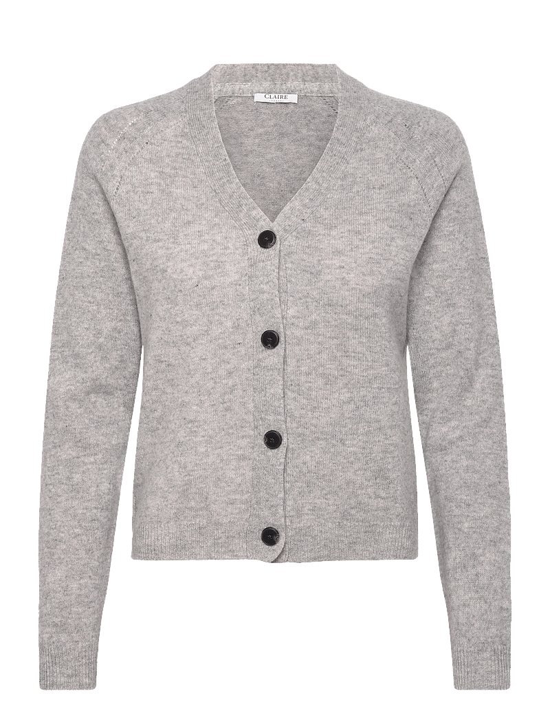 Claire Woman - CWCaila - koftor - soft grey melange - 0