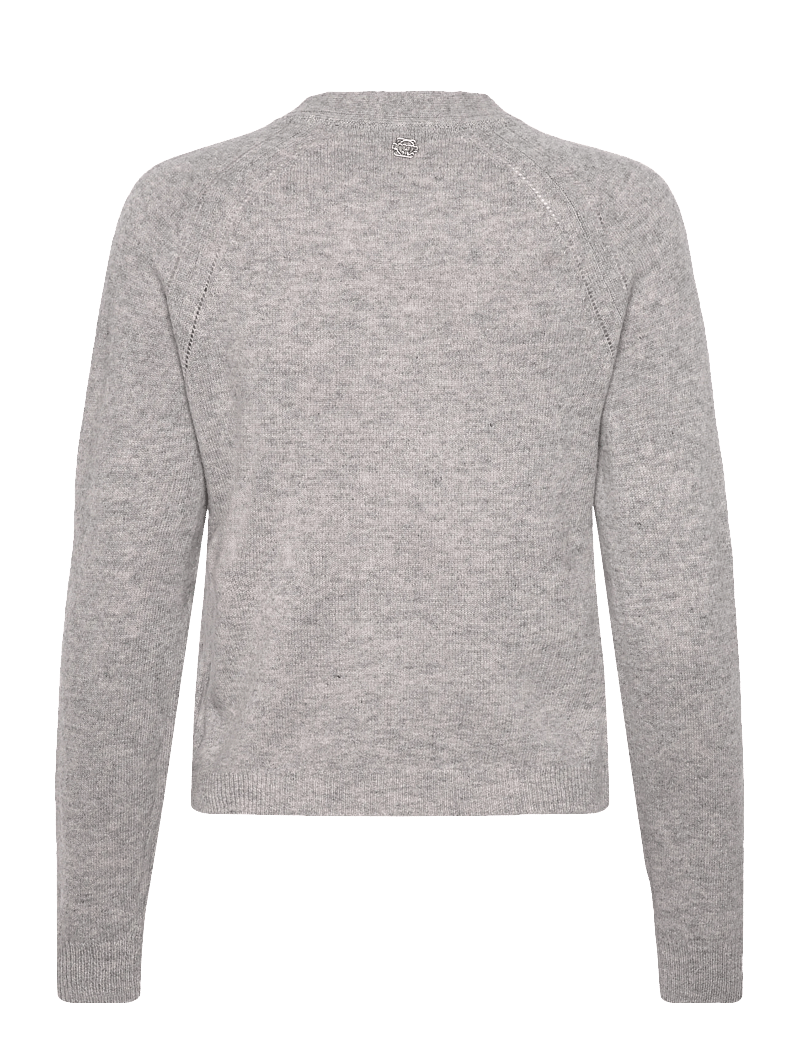 Claire Woman - CWCaila - koftor - soft grey melange - 1