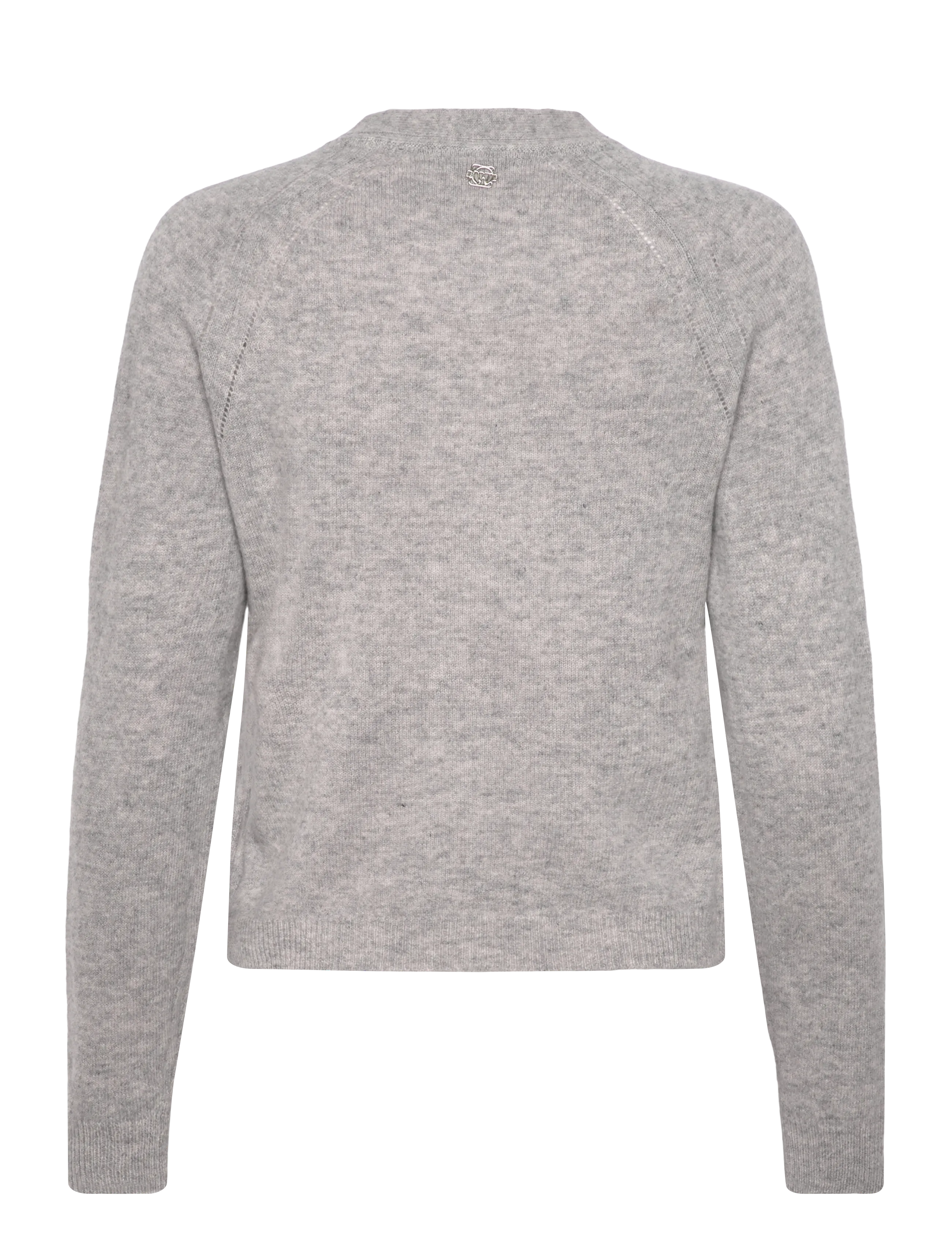 Claire Woman - CWCaila - cardigans - soft grey melange - 2