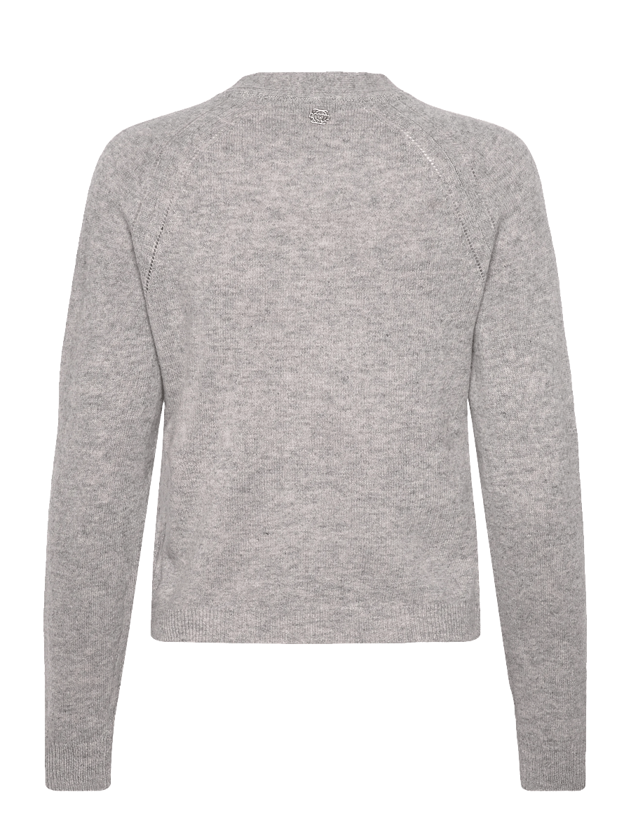 Claire Woman - CWCaila - strickjacken - soft grey melange - 2