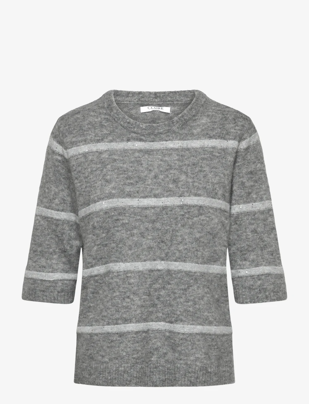 Claire Woman - Cwpareesa - jumpers - grey melange - 0
