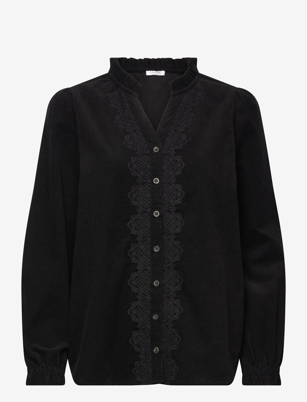 Claire Woman - Cwromane - långärmade skjortor - black - 0