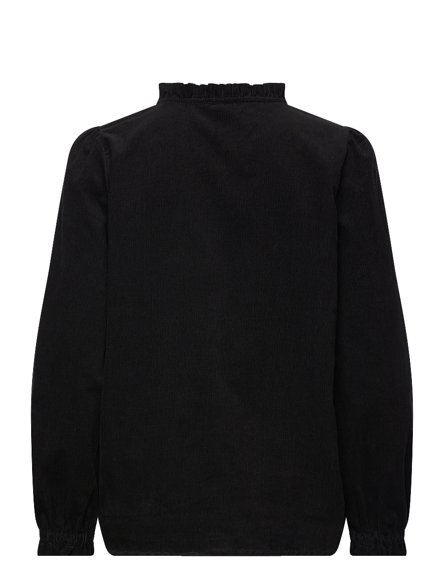 Claire Woman - Cwromane - pitkähihaiset kauluspaidat - black - 1