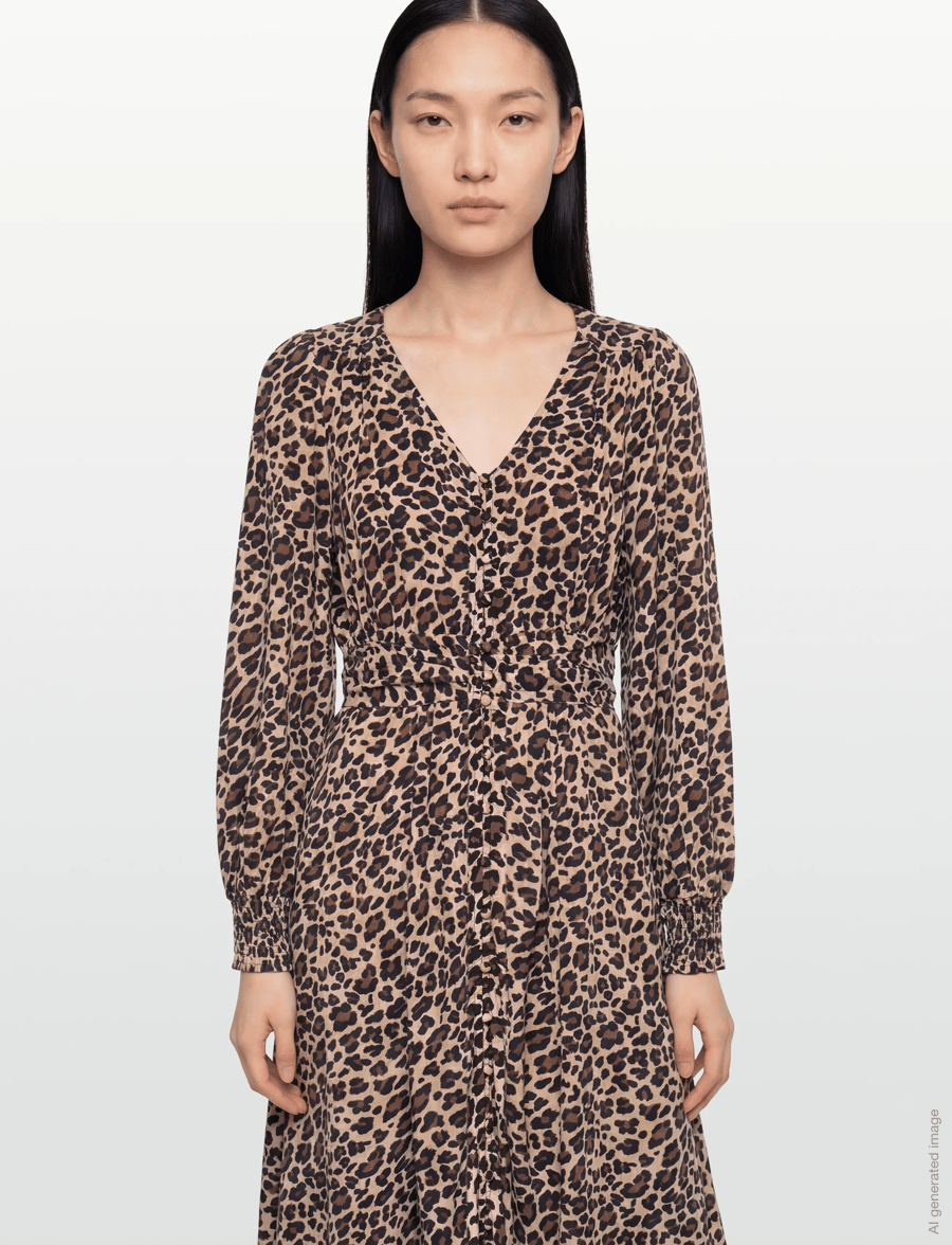 Claire Woman - CWDalinda - maxikleider - feather - 3