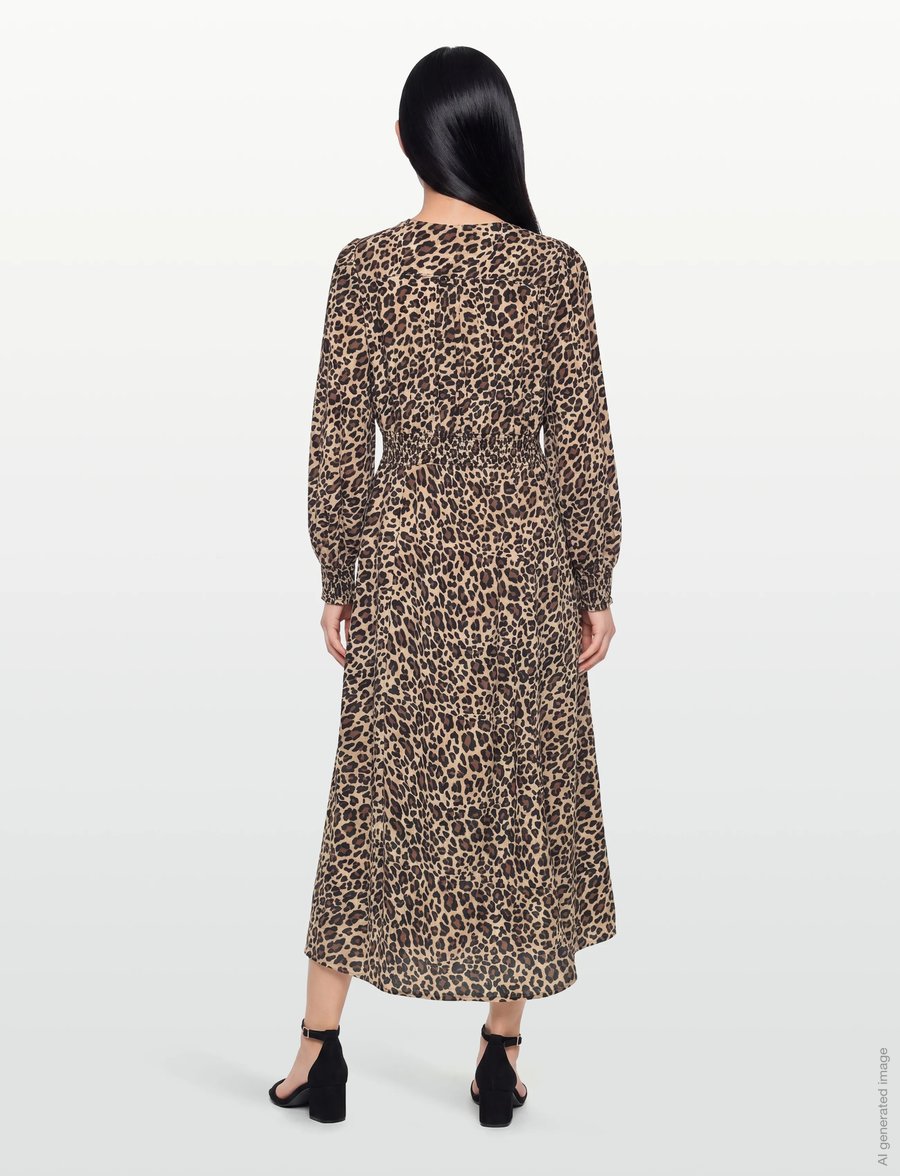 Claire Woman - CWDalinda - maxikleider - feather - 4