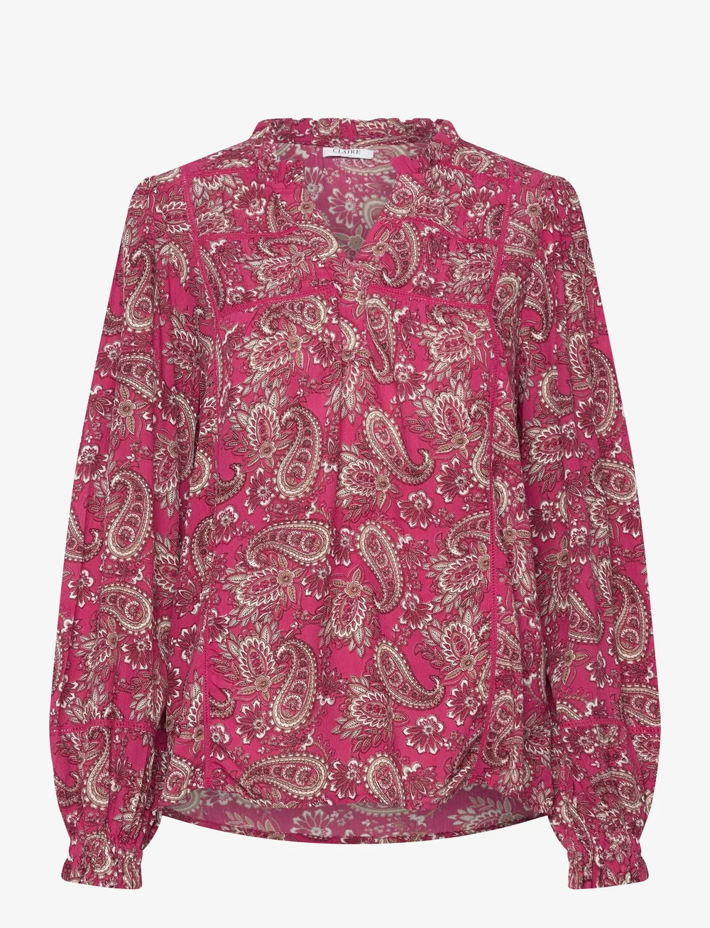 Claire Woman - Cwrine - langærmede skjorter - rose wine - 0