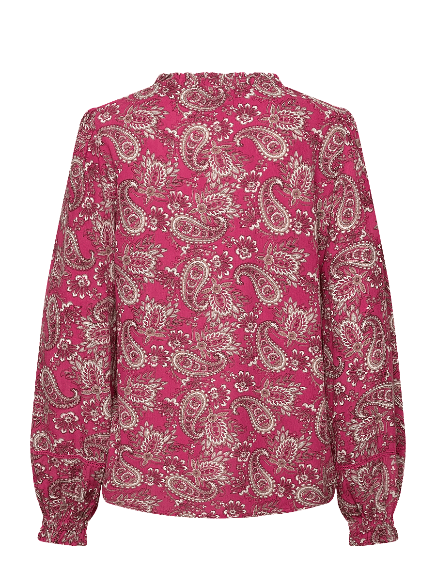 Claire Woman - Cwrine - langærmede skjorter - rose wine - 1