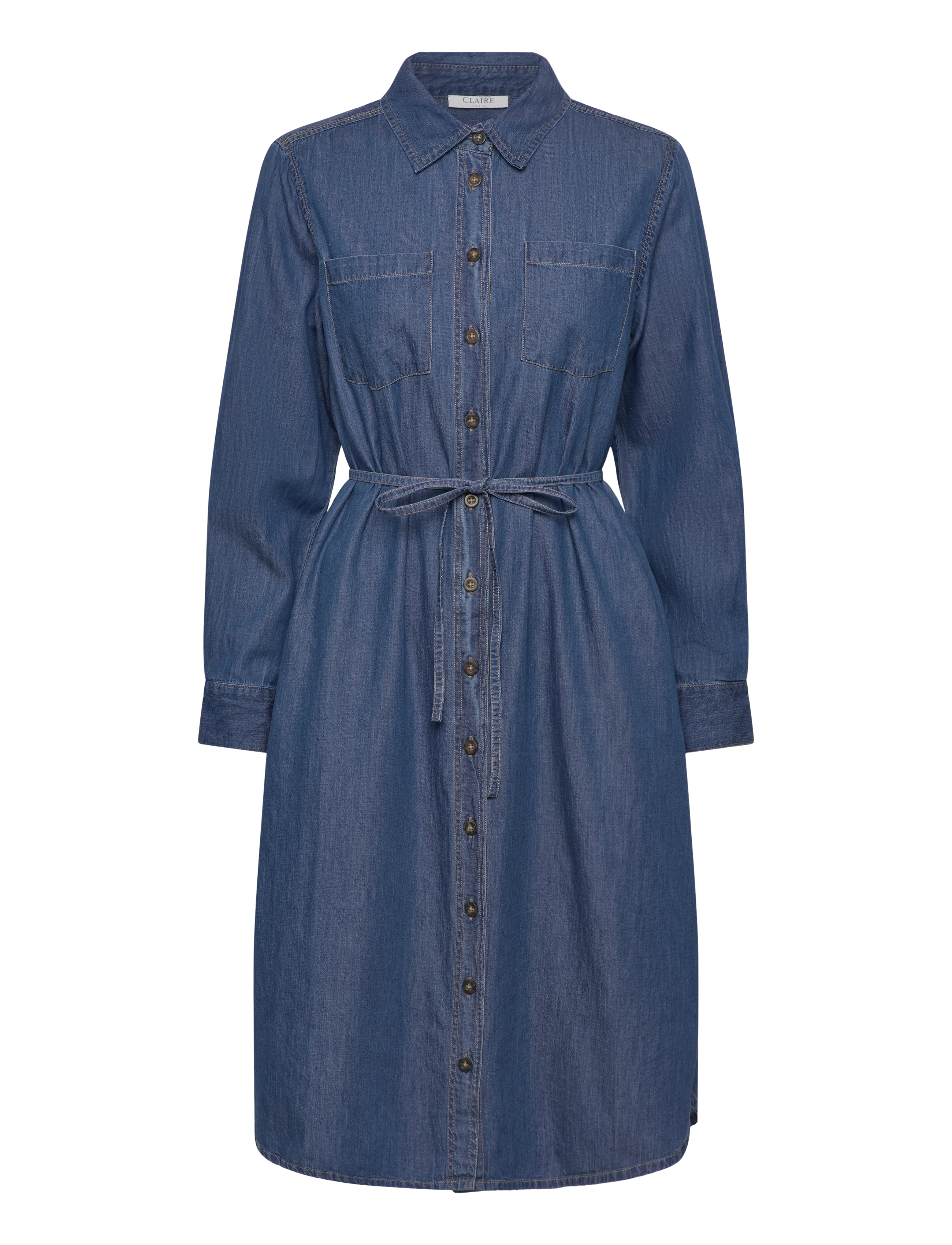 Claire Woman CWDelphi - Hemdkleider - BLUE DENIM / blue