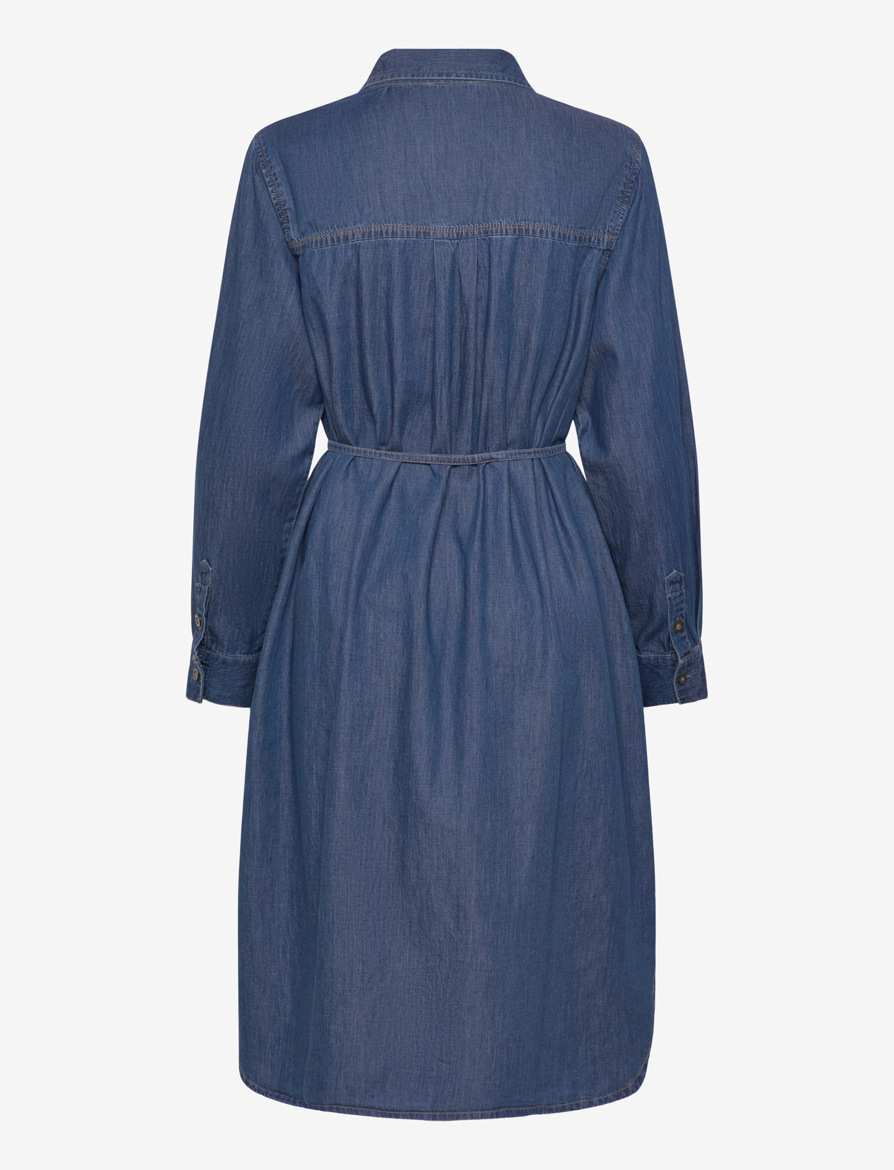 Claire Woman - CWDelphi - shirt dresses - blue denim - 1