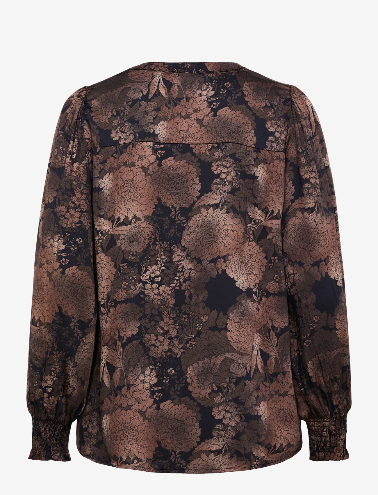 Claire Woman - Cwrolyca - long-sleeved shirts - cacao - 1