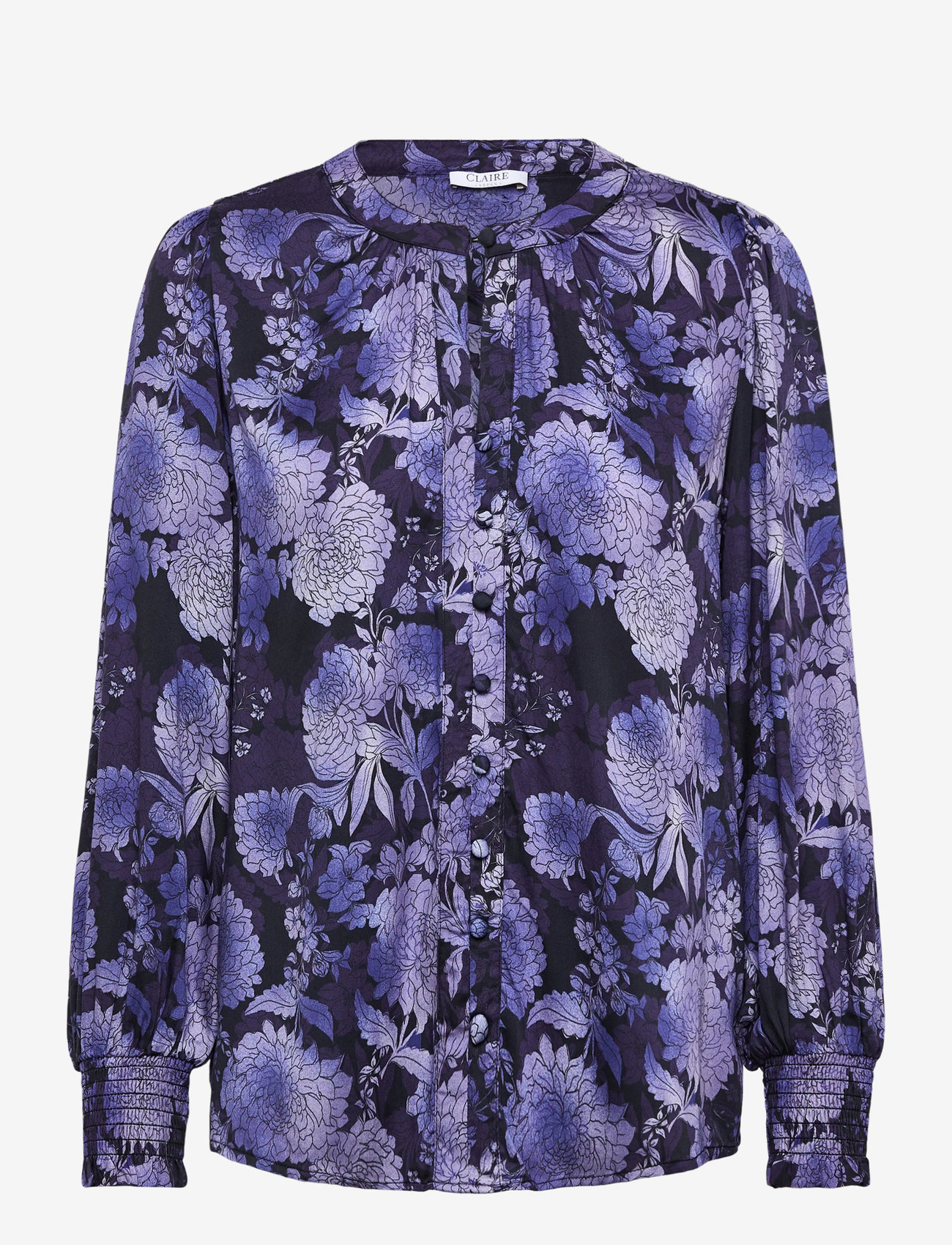 Claire Woman - Cwrolyca - pitkähihaiset kauluspaidat - dark navy - 0