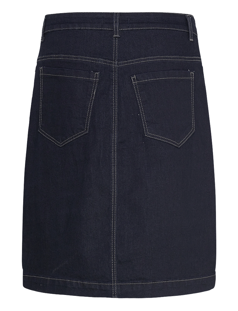 Claire Woman - Cwnabayit - denim skirts - dark blue denim - 1