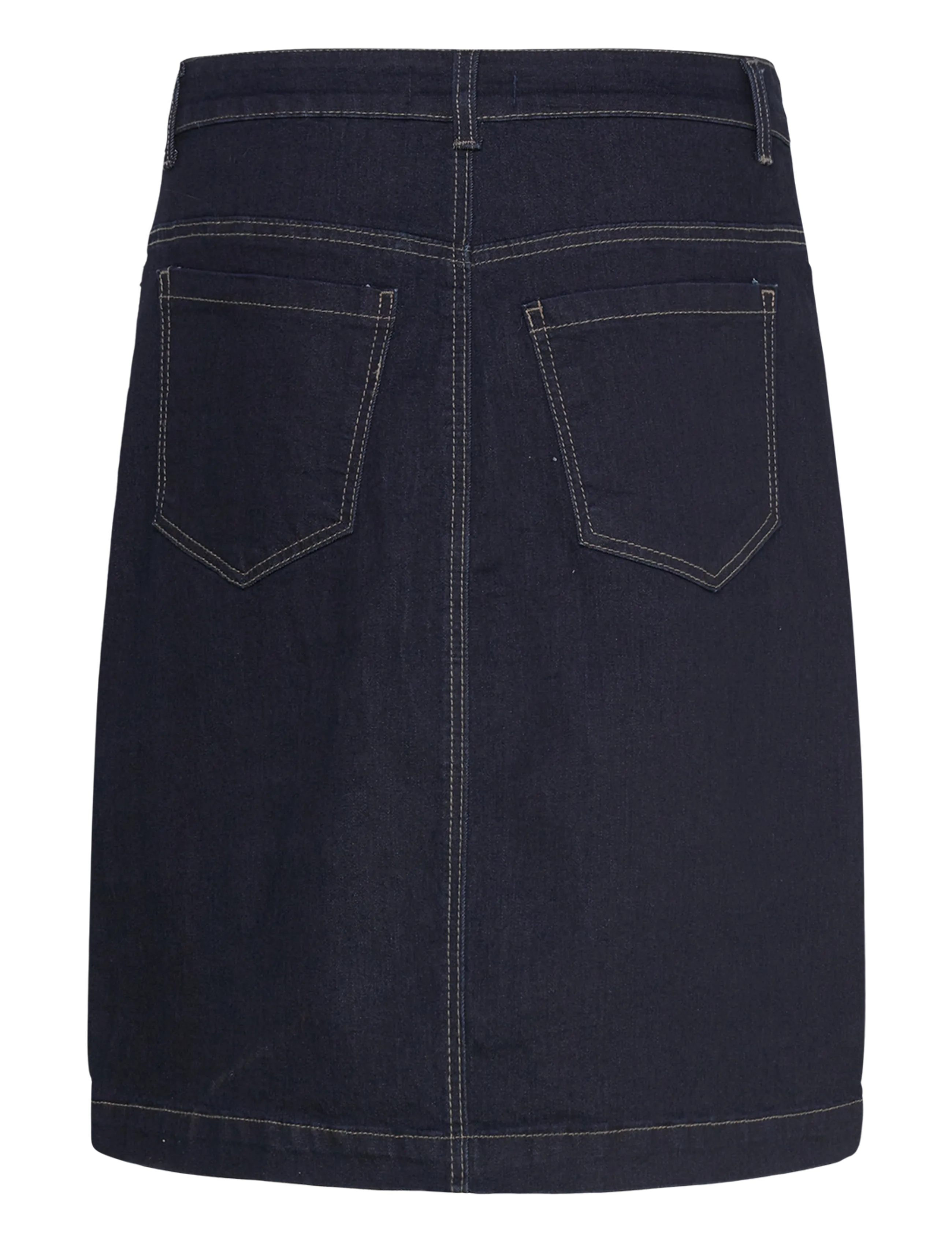 Claire Woman - Cwnabayit - jeanskjolar - dark blue denim - 1